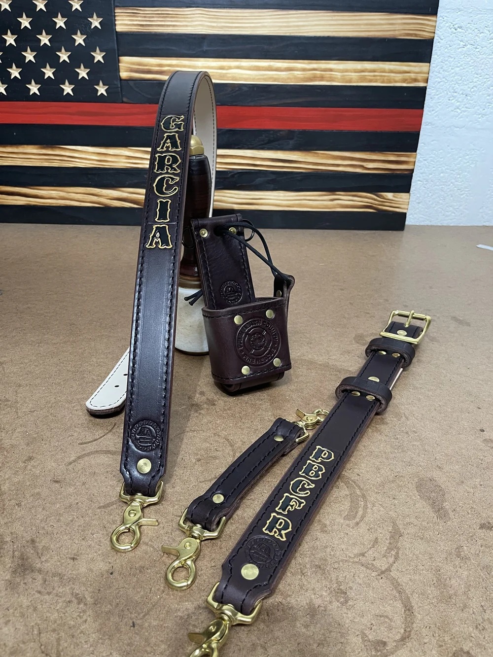 Radio Strap — Nozzleman Leatherworks