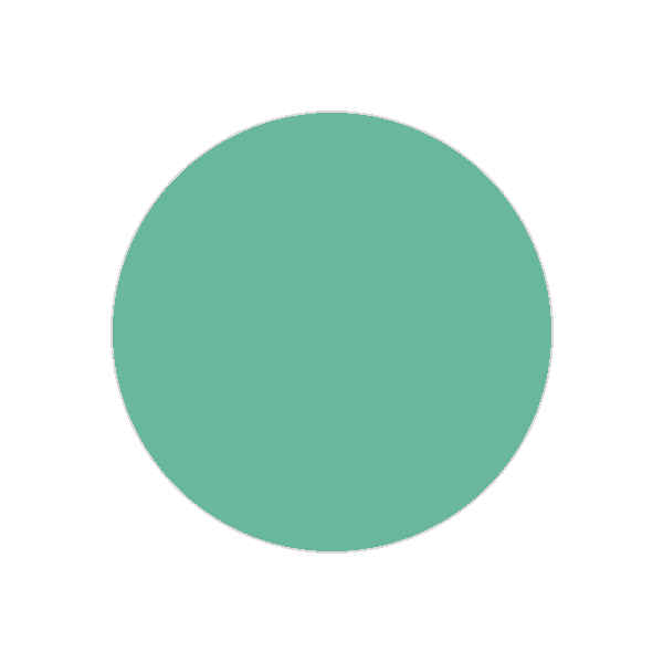 Mint green colour swatch