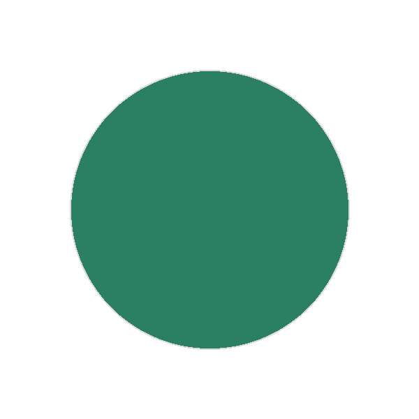 Medium green colour swatch
