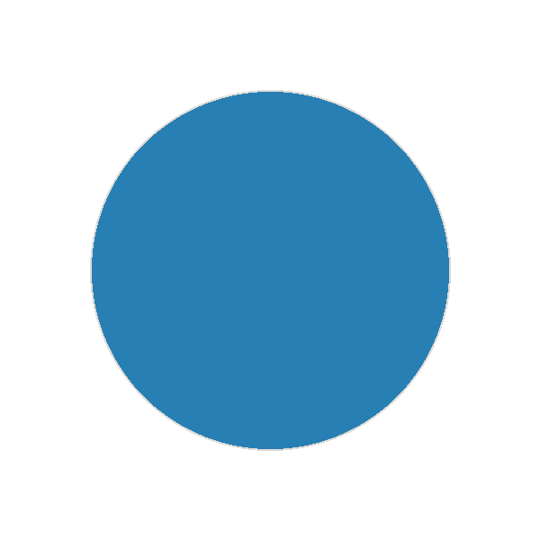 Deep blue colour swatch