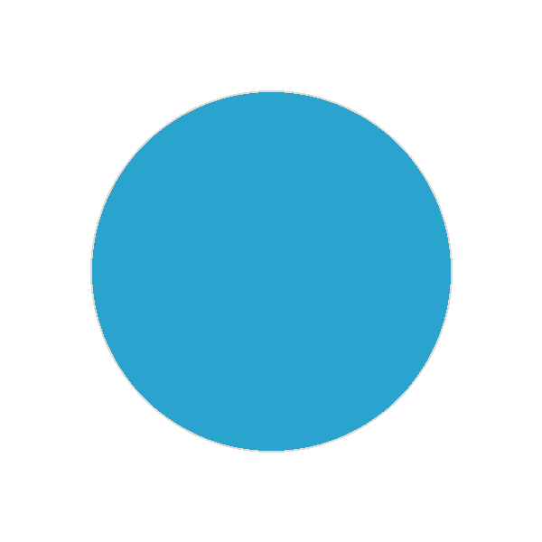 Sky blue colour swatch