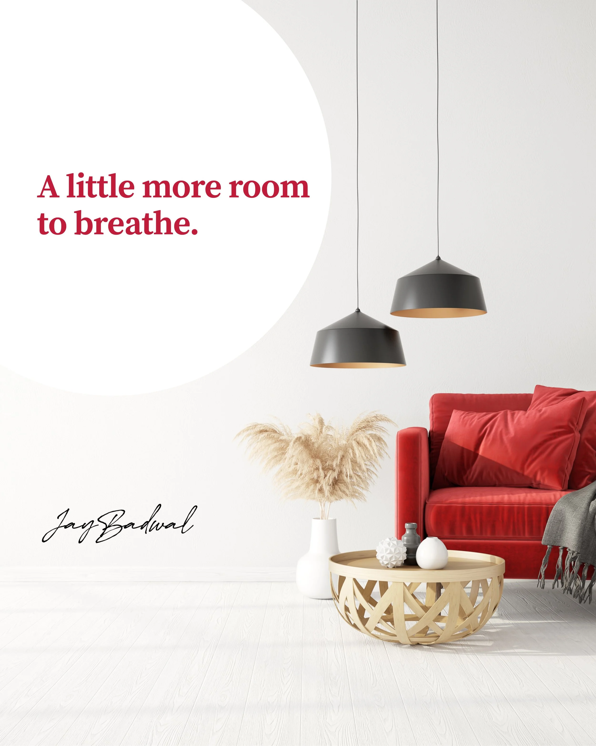 Open space has a way of changing everything.

The room feels lighter. The day feels slower. And suddenly, there&rsquo;s room to breathe.

#HomeBuyingTips #RealEstateAdvice #REMAXExperts #GTARealEstate #JayBadwal

📱 416.902.4843
📧 info@jaybadwal.com
