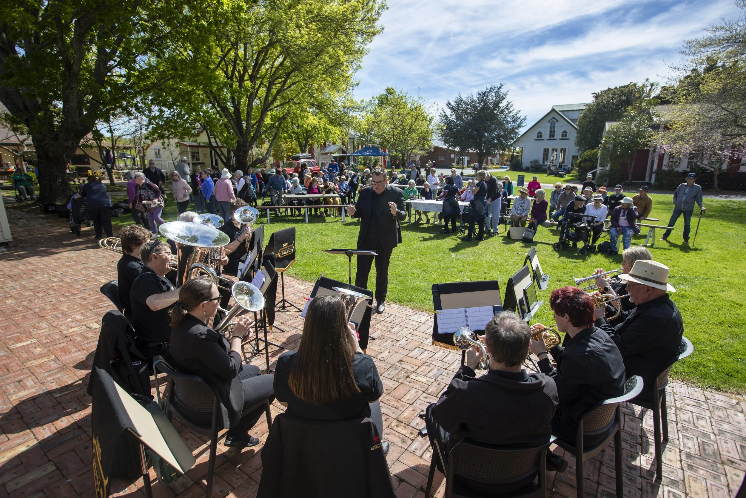 NBS Nelson City Brass Band - Photo credit: Tim Cuff