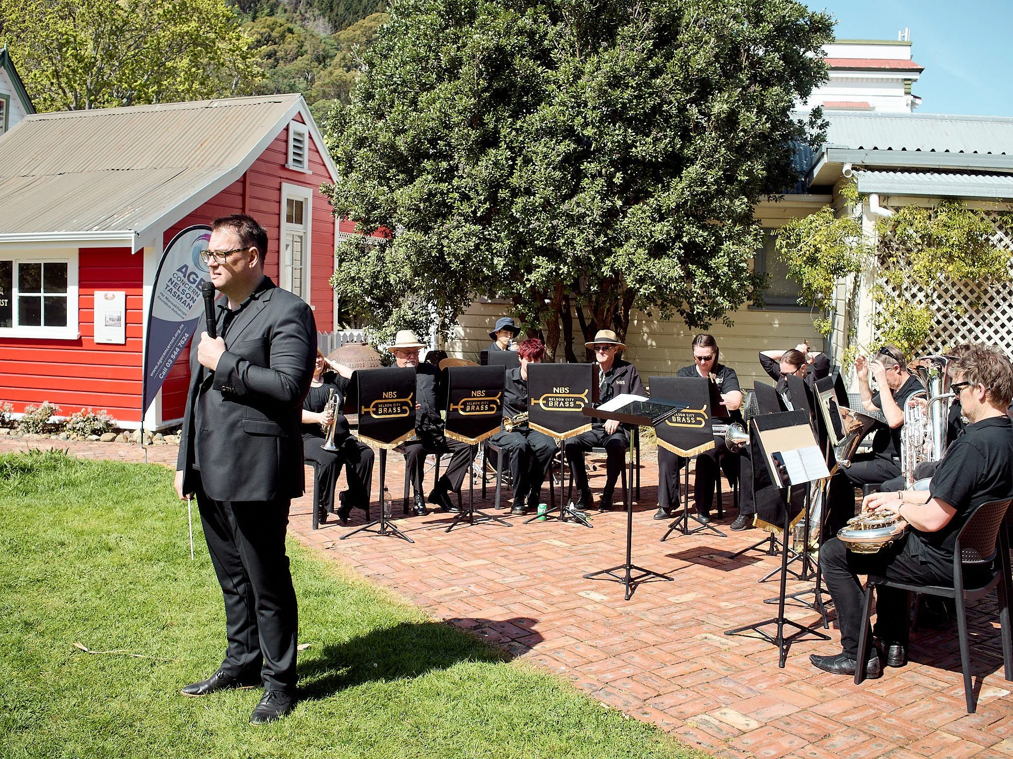 NBS Nelson City Brass Band - Photo credit: Sarnim Dean