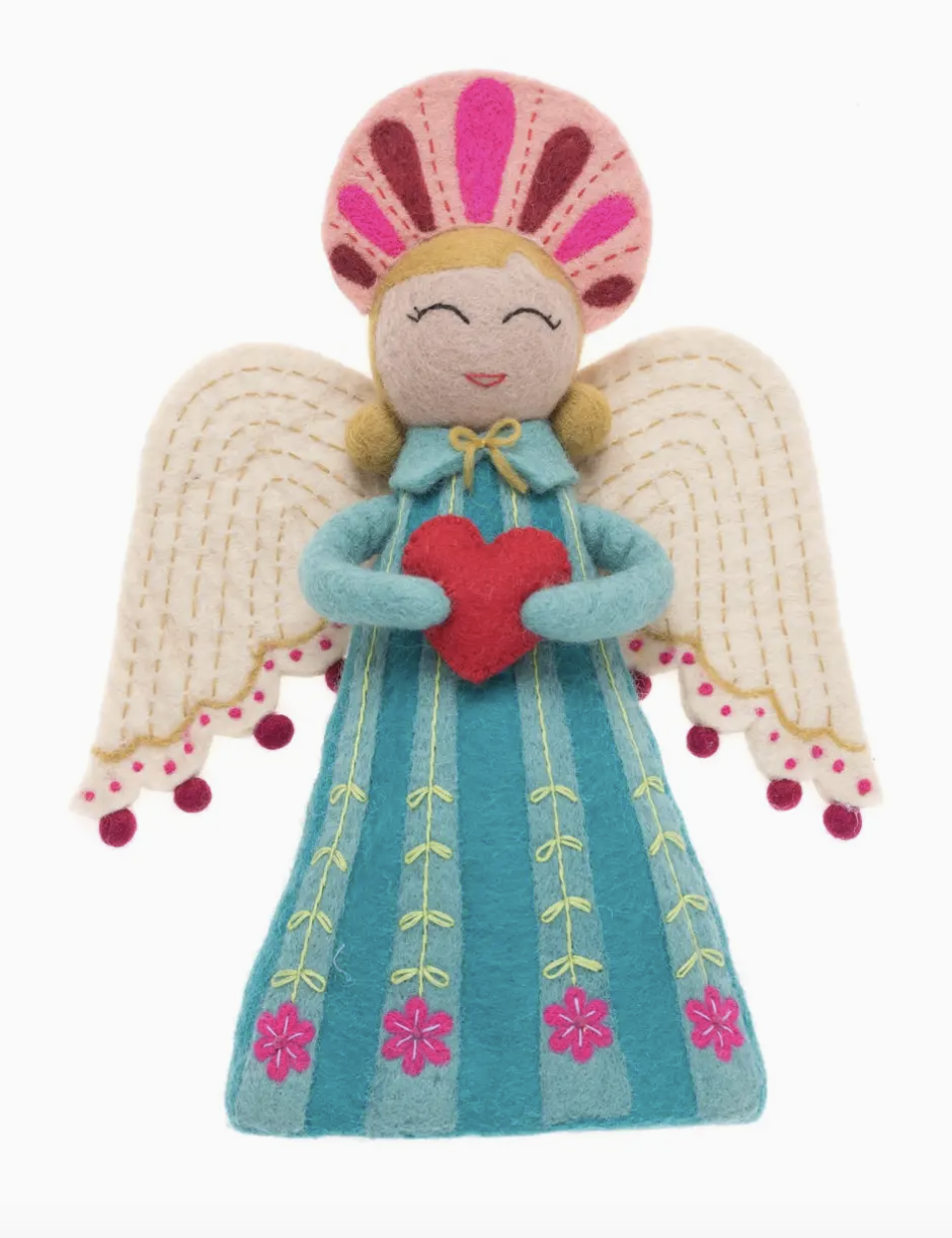 Felted Tree Topper - Grace