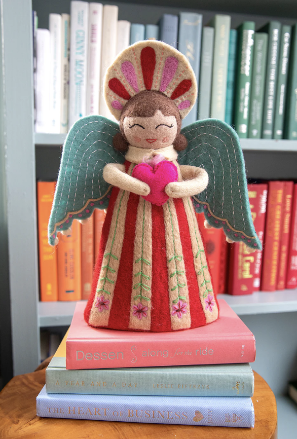 Felted Tree Topper - Carol