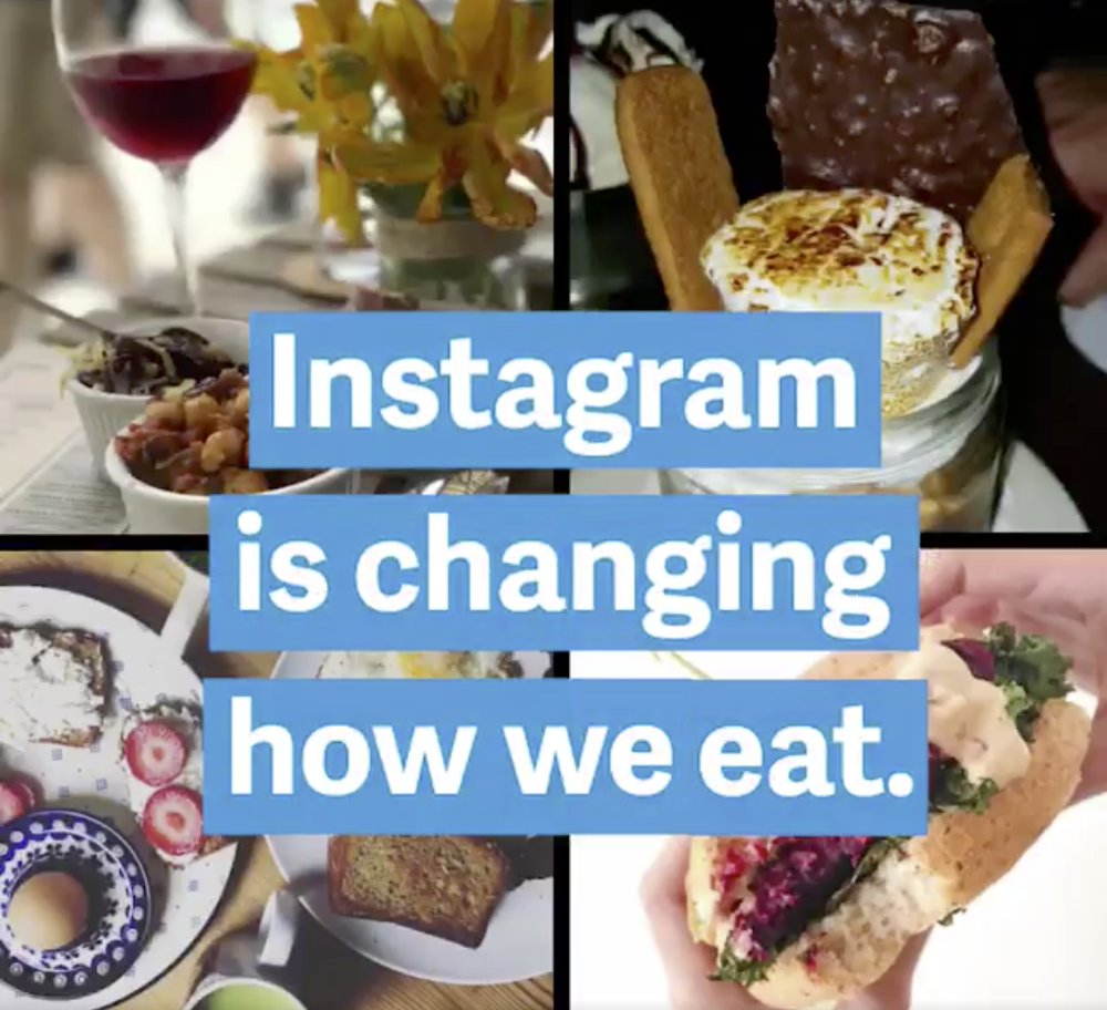Instagram is changing how we eat (Quartz - Producer, Editor, Shooter)