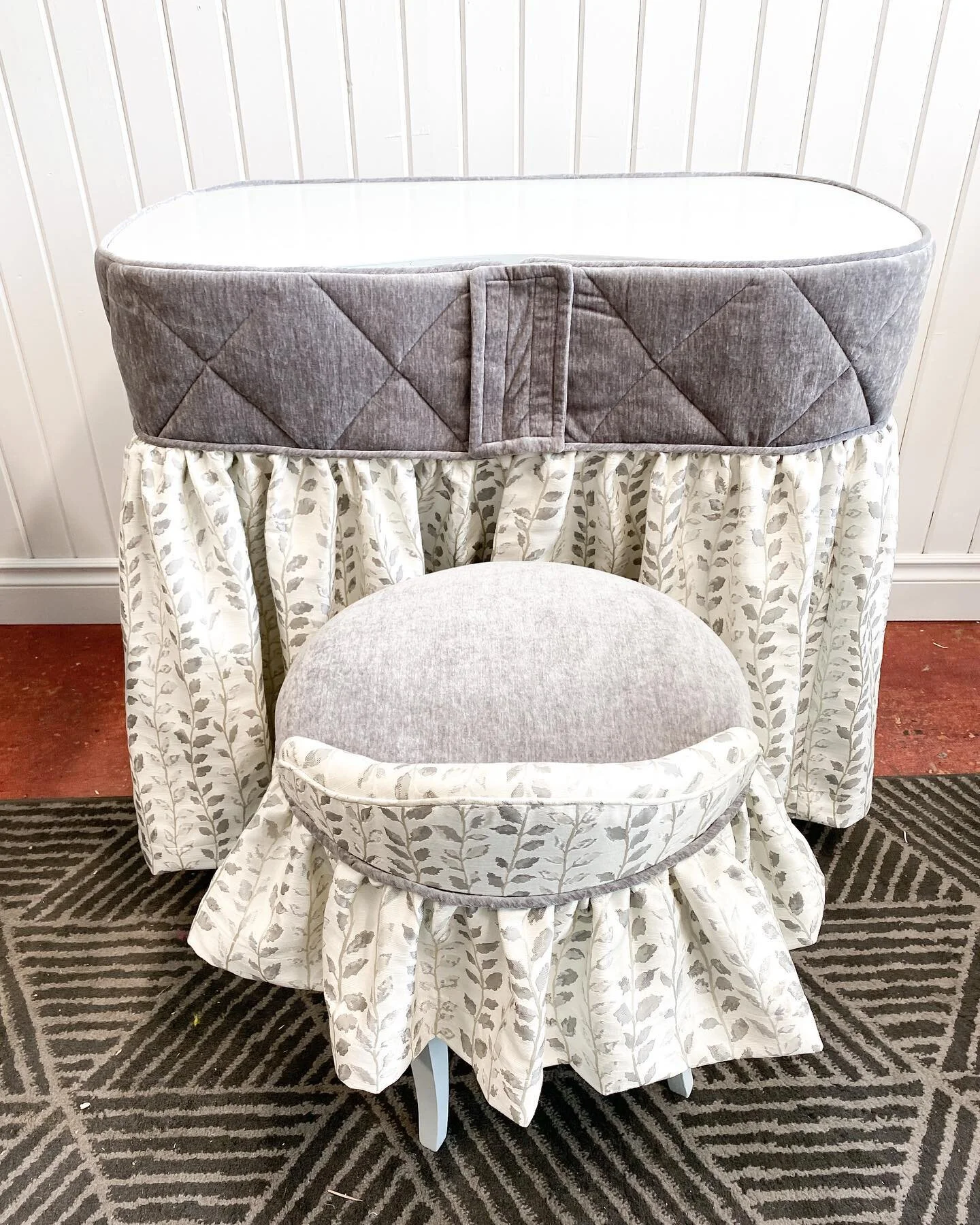 Every once and a while we have the opportunity to work on a project that we have never done before in our over 31 years in the business. This was definitely a first for us but we enjoyed bringing our clients vision to life. 
.
Seat Upholstery: @sewli