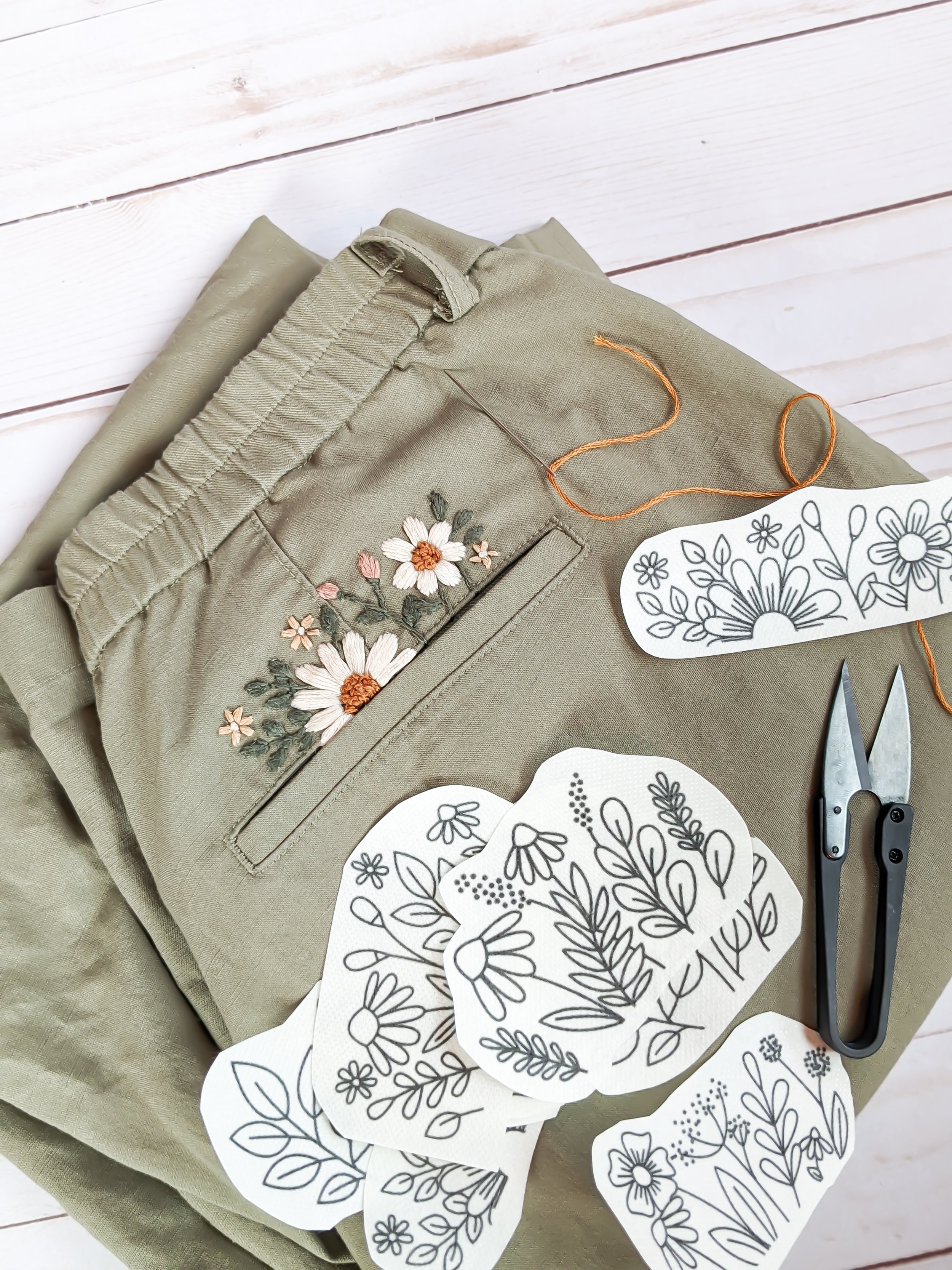 Stick & Stitch - Champs floraux
