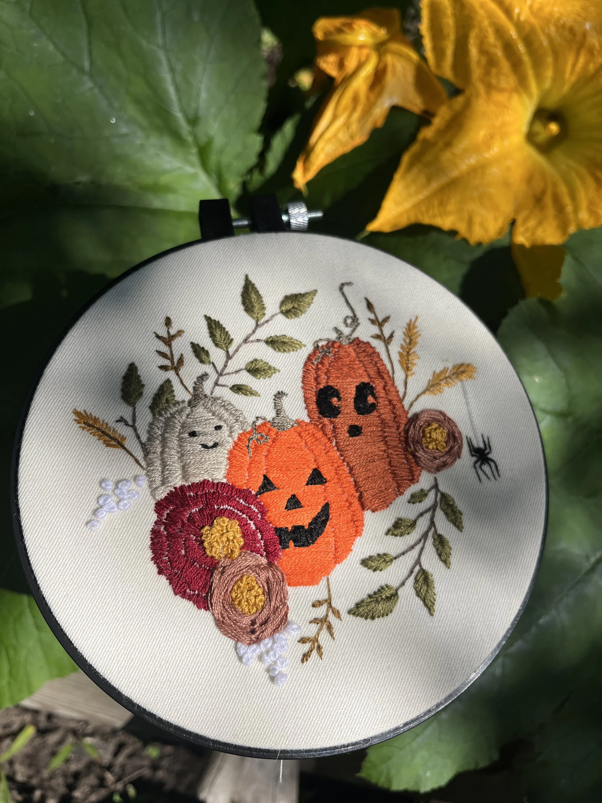 Citrouilles (patron gratuit) par Émilie L.-P.
