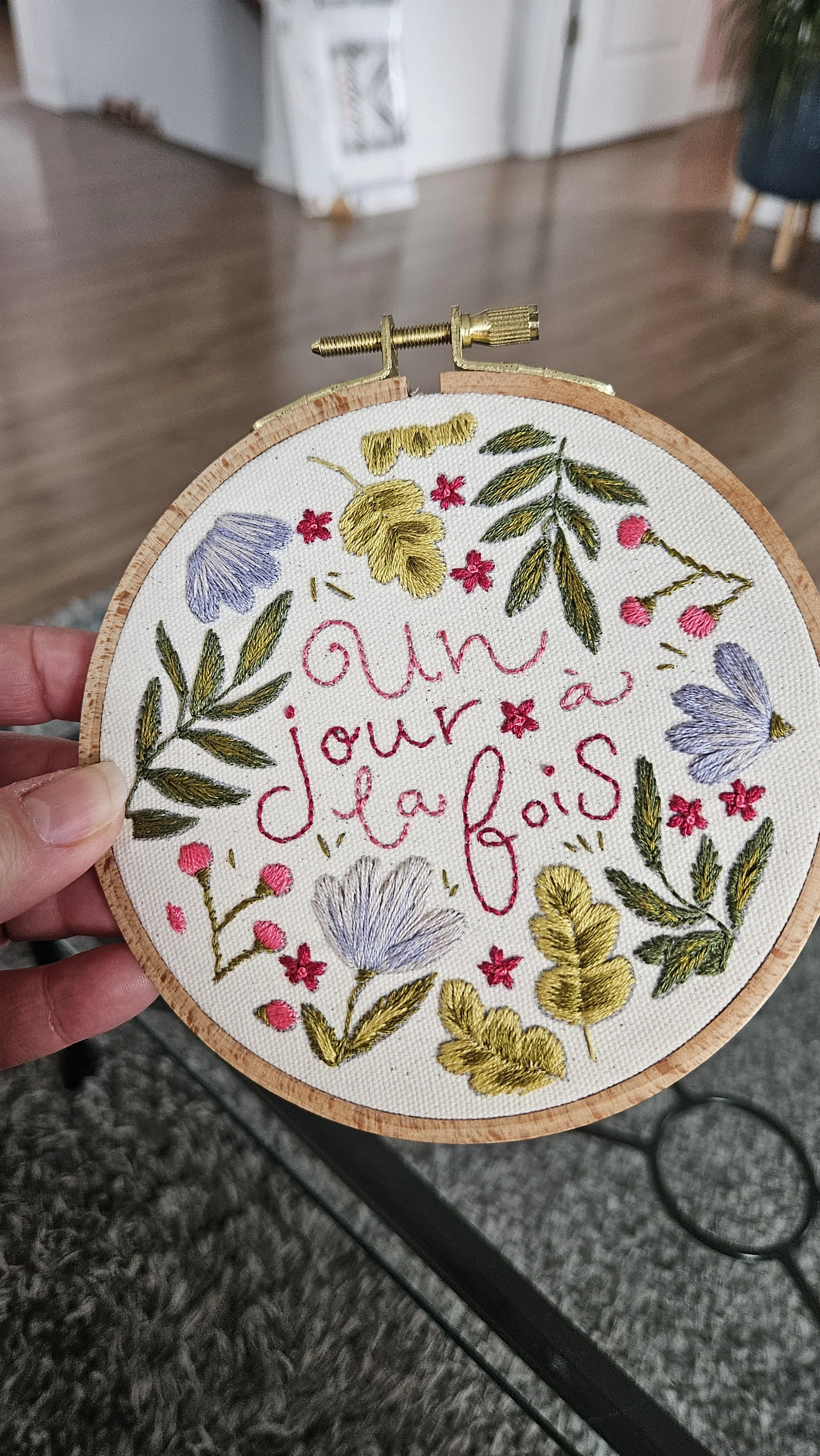 "Un jour à la fois" par Aurélie C.-M.