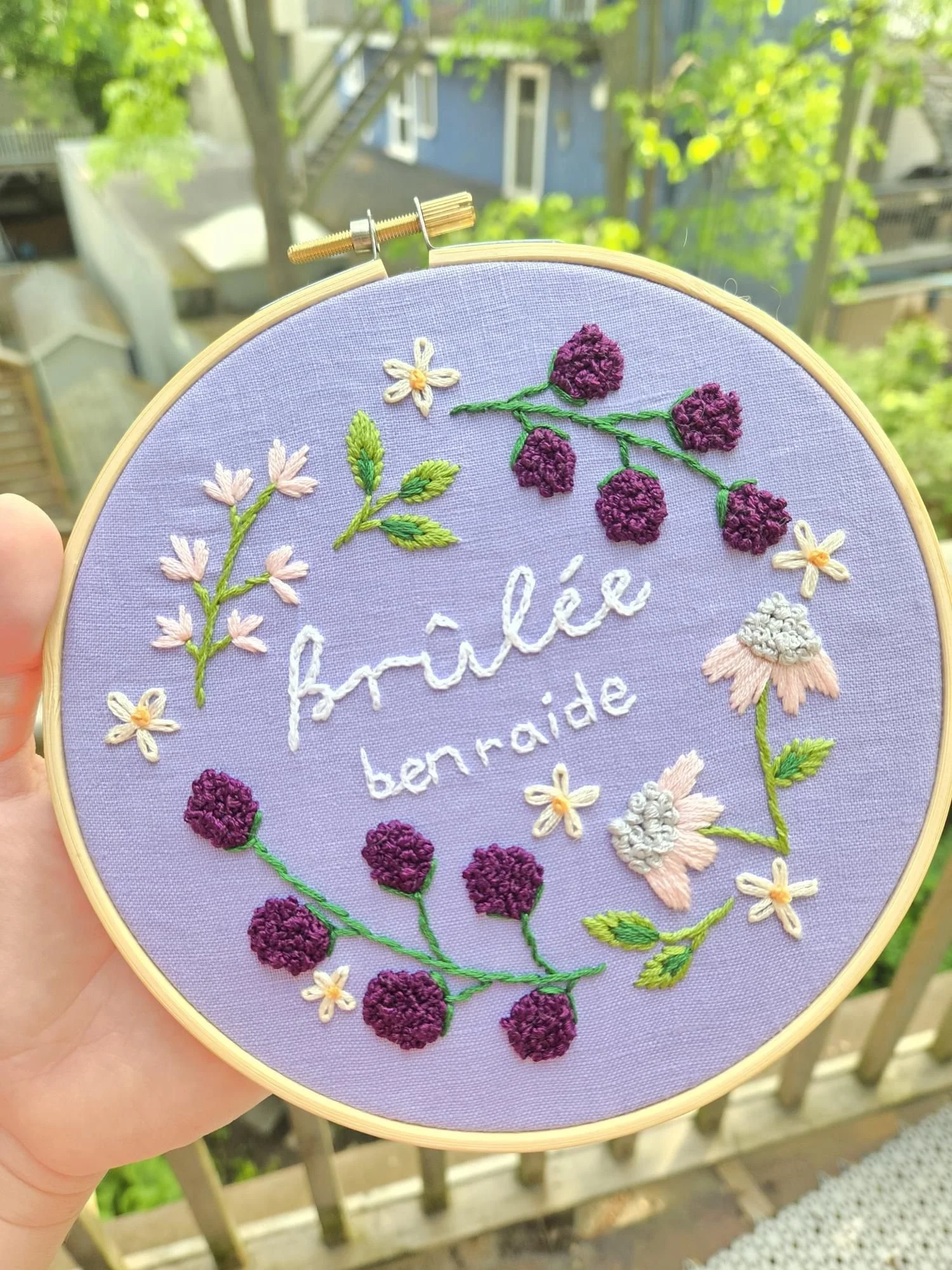 "Brûlée ben raide" (patron PDF)