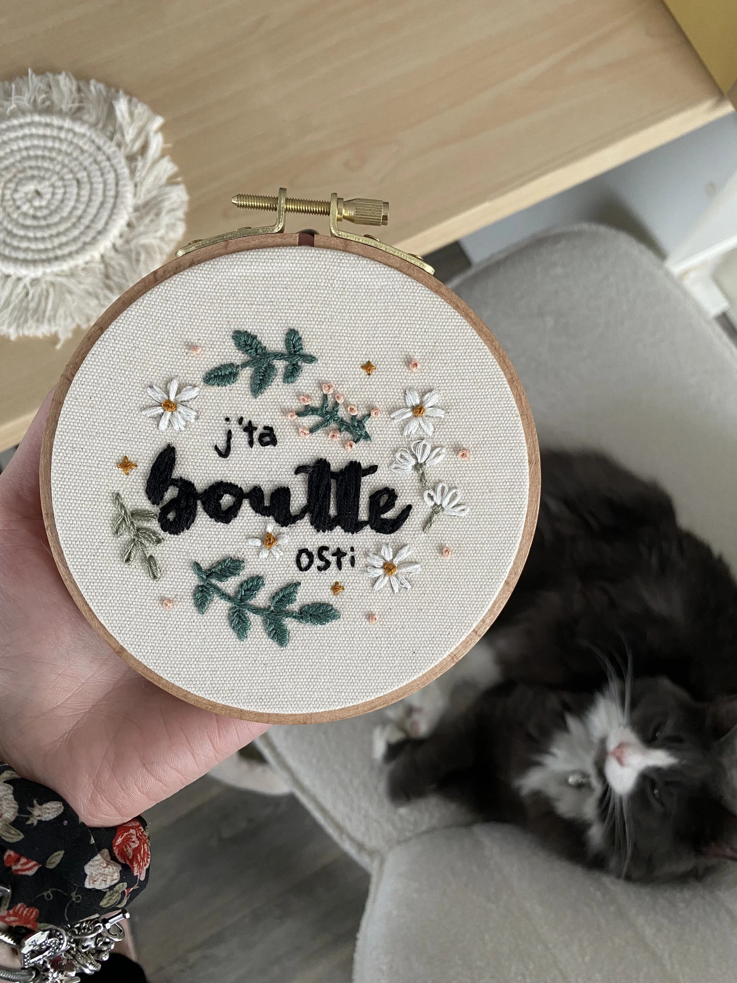 "J'ta boutte osti" par Audrey R.