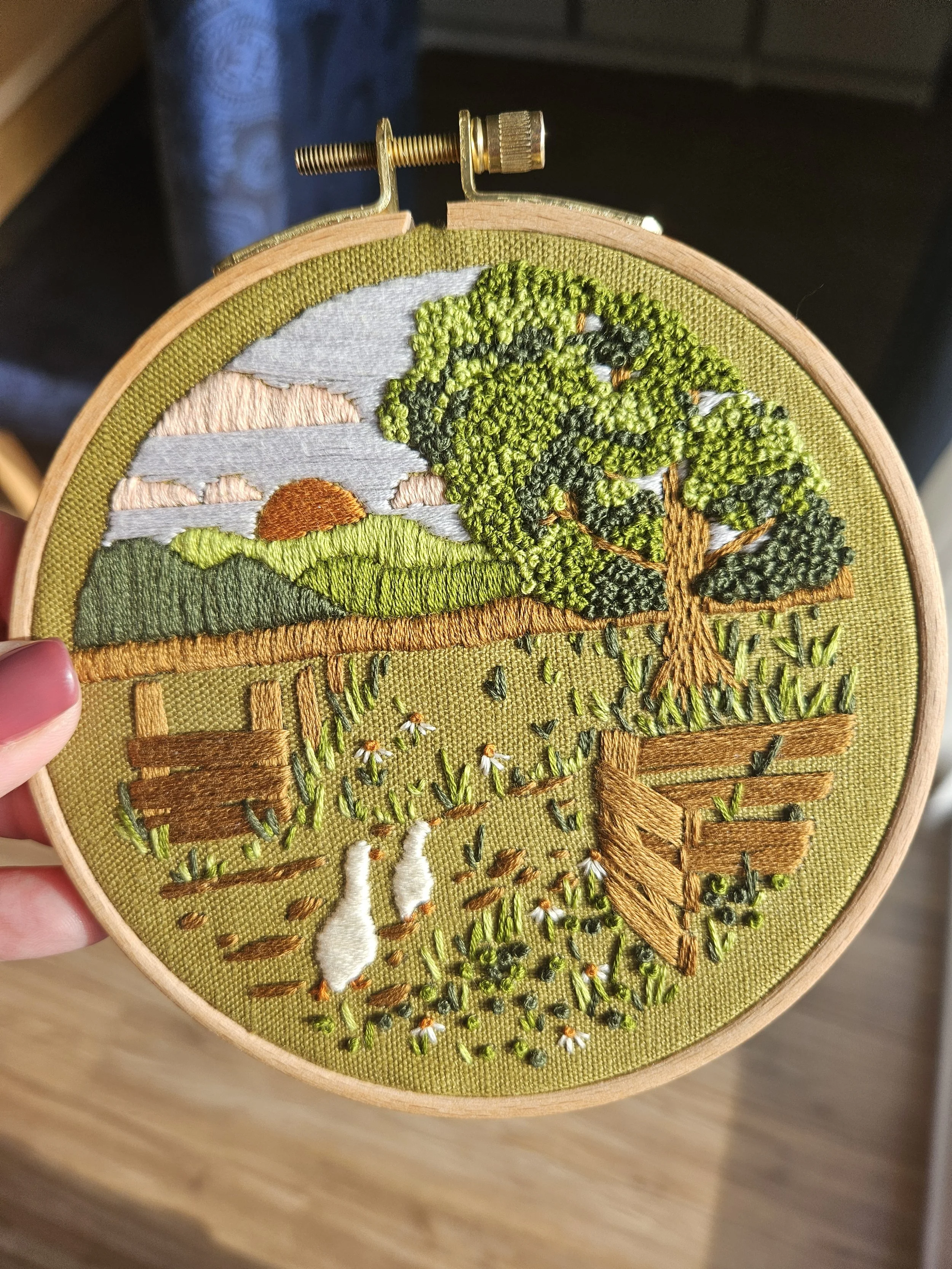 "Les oies" par Aurélie C.-M.