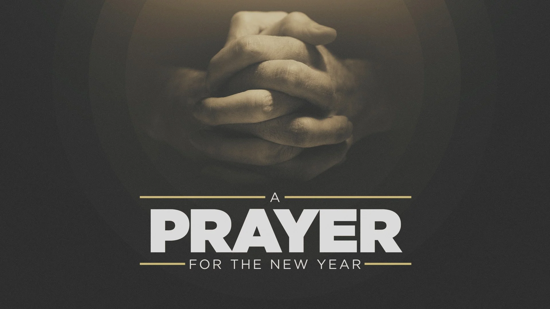 A Prayer for the New Year