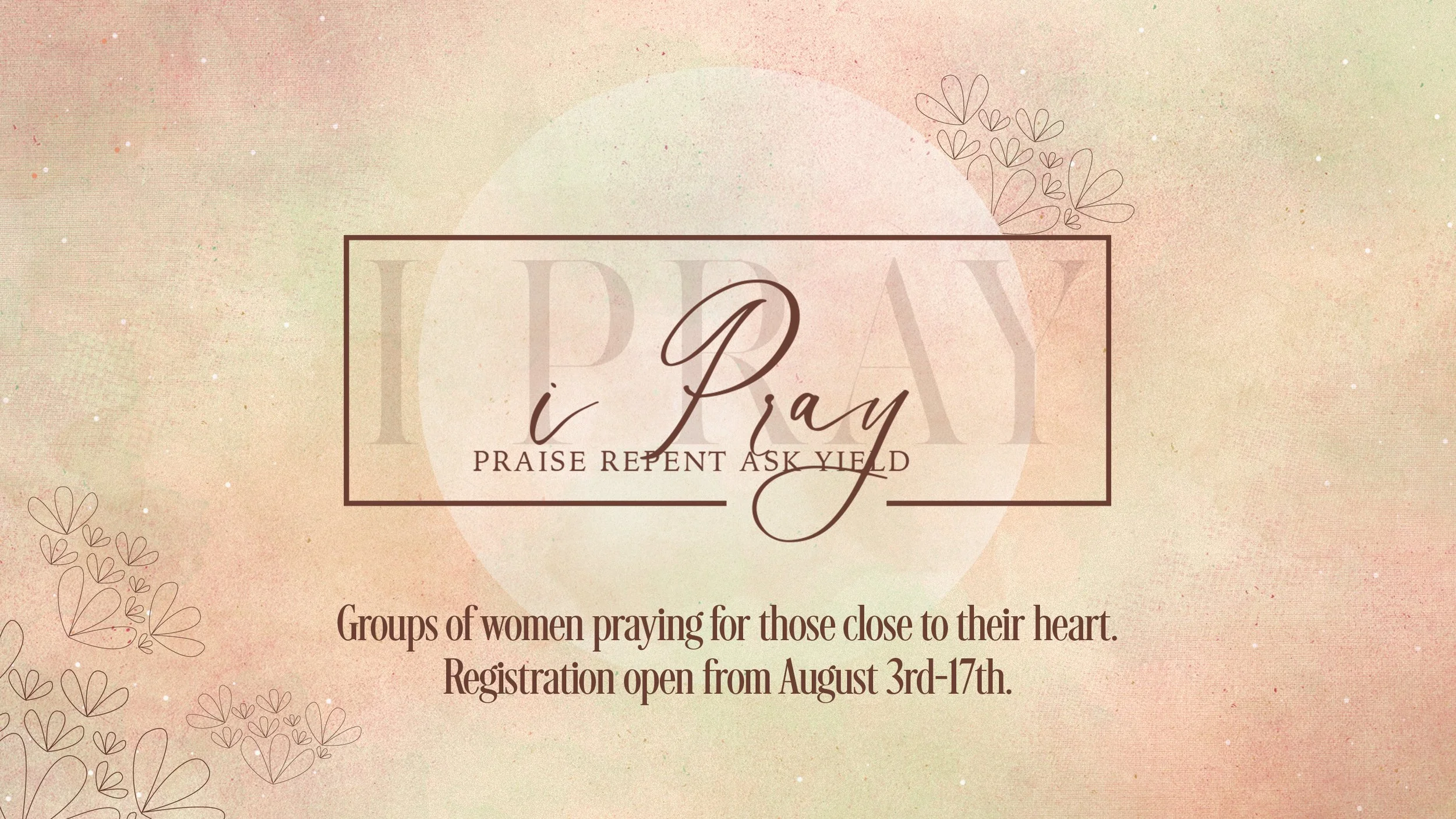 iPray Registration