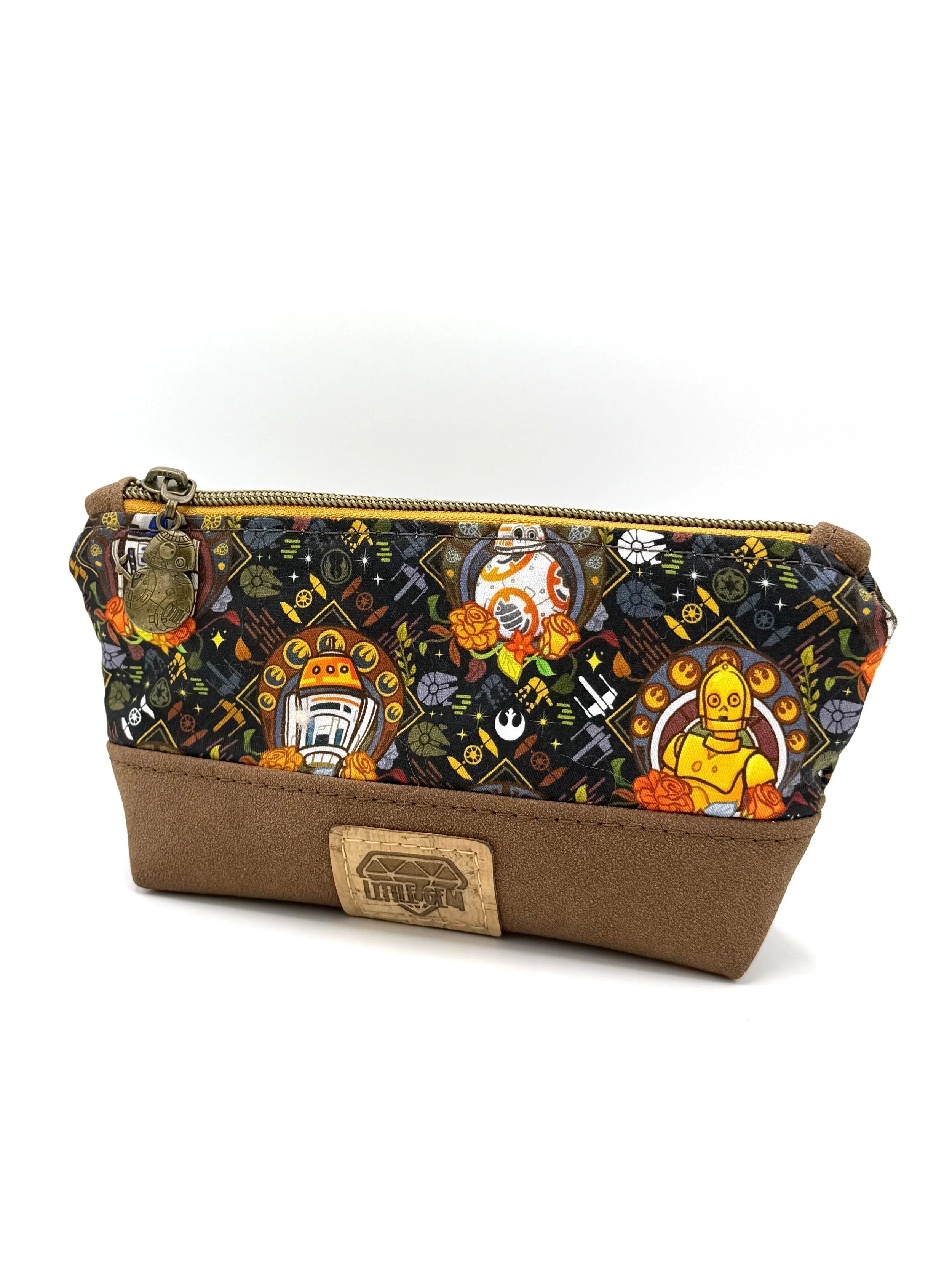Earthtone Droids Mini Pouch