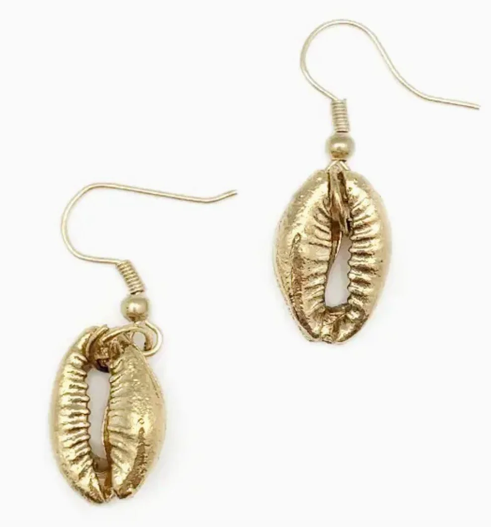 Golden Cowrie Earrings.jpg