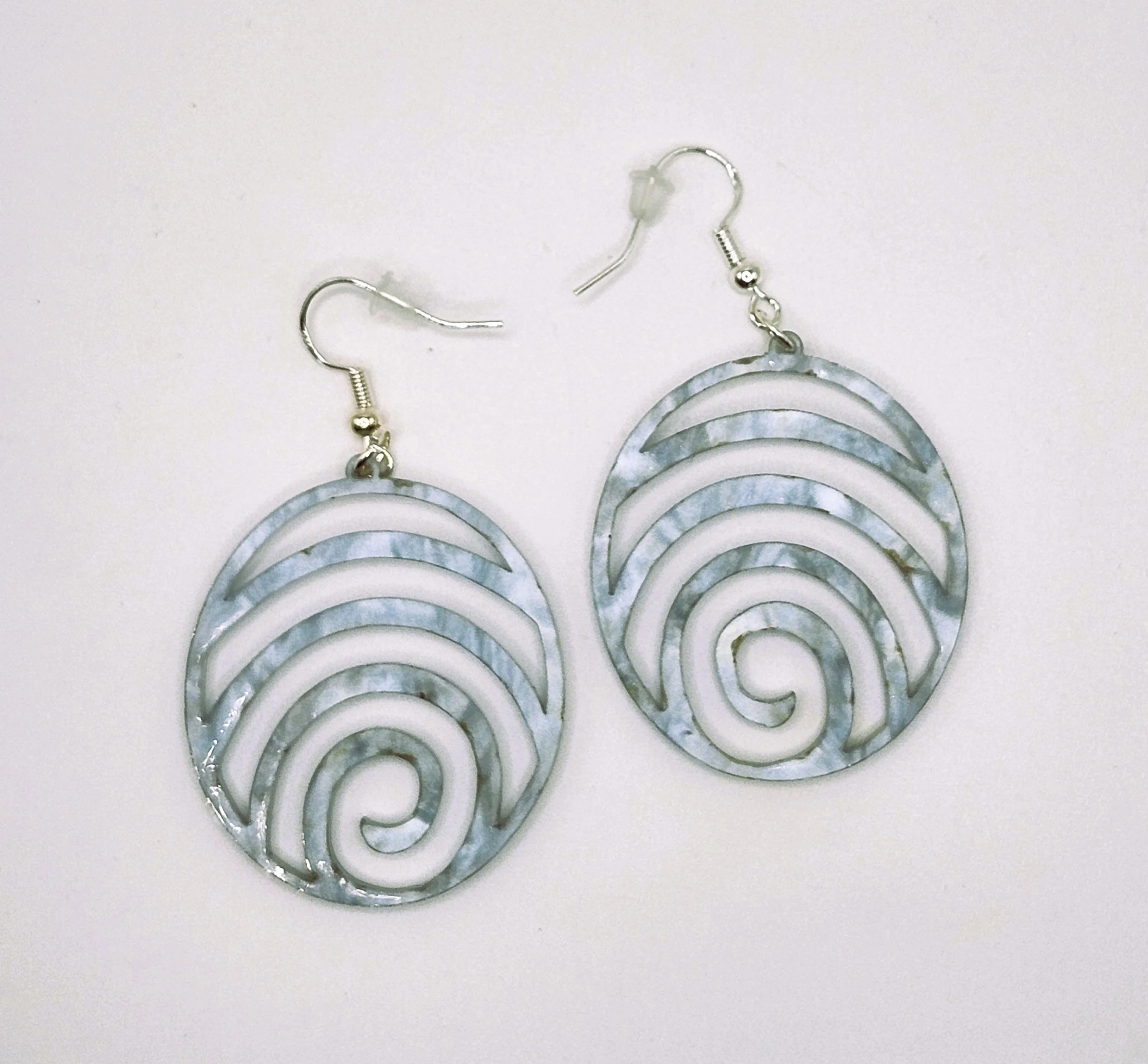 Round Whirl Earrings