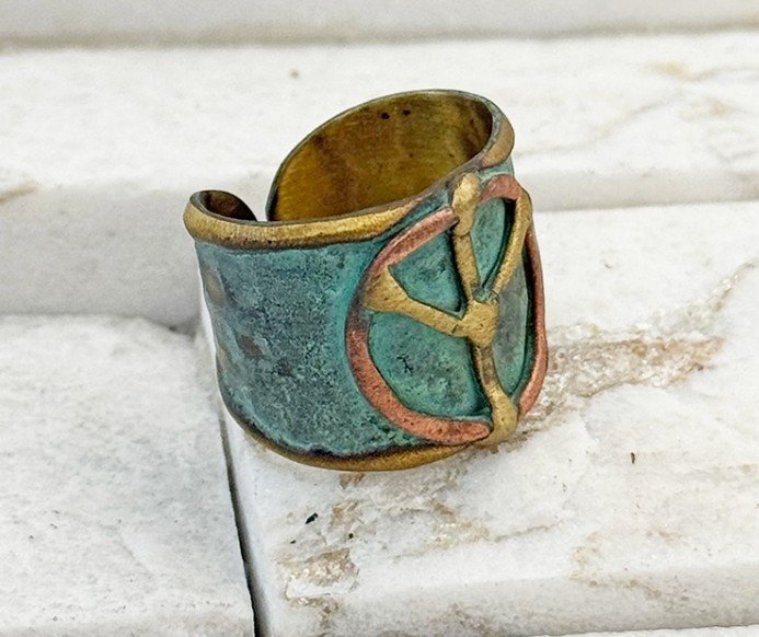 Brass Patina Peace Sign Ring 2.jpg