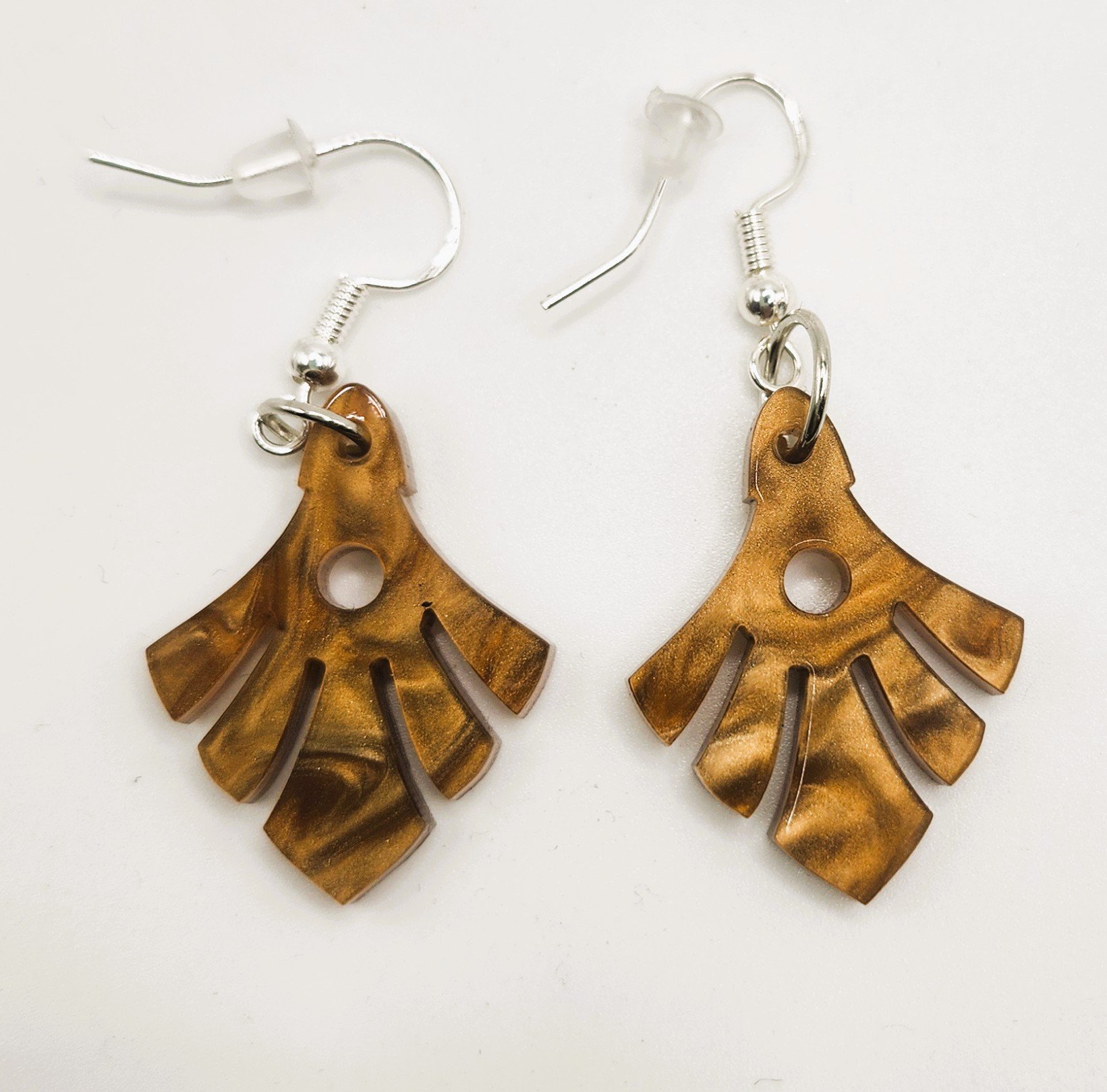 Budding Leaf Drop Earrings