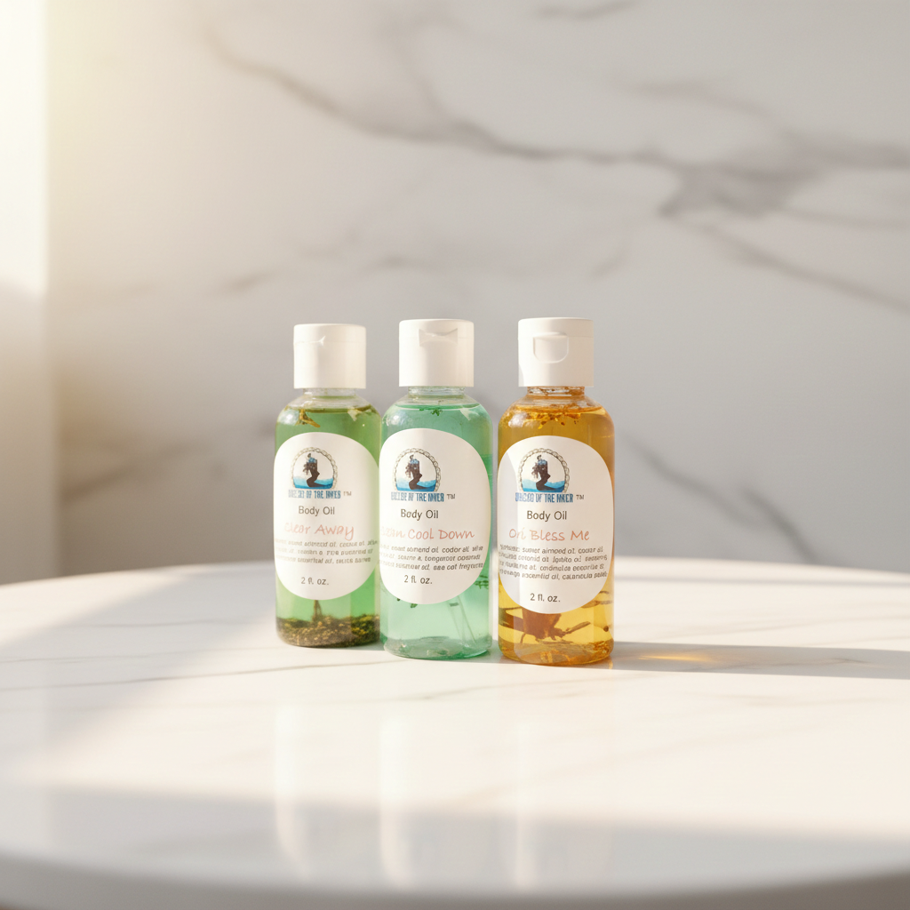 3-Pack Travel Size Body Oils