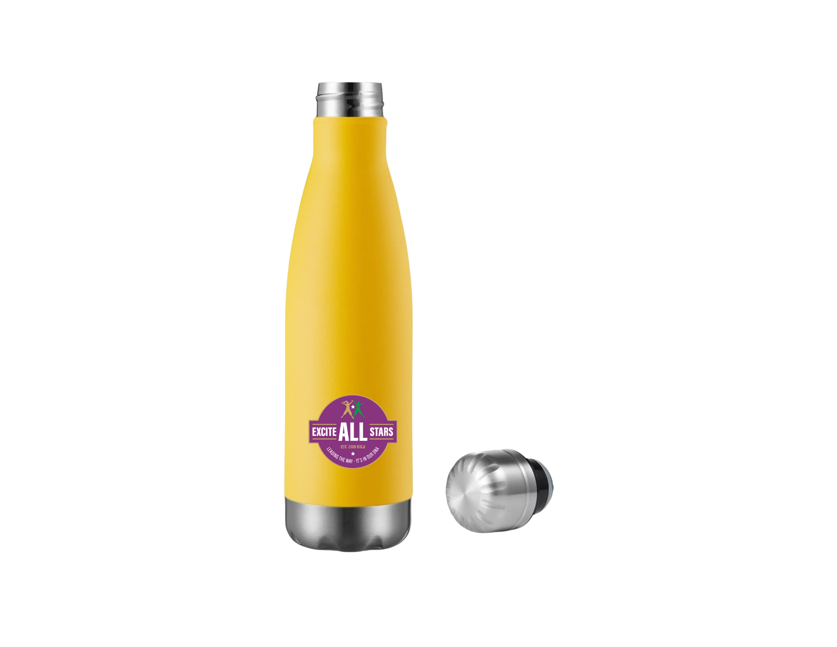 Excite Water Bottle - Yellow