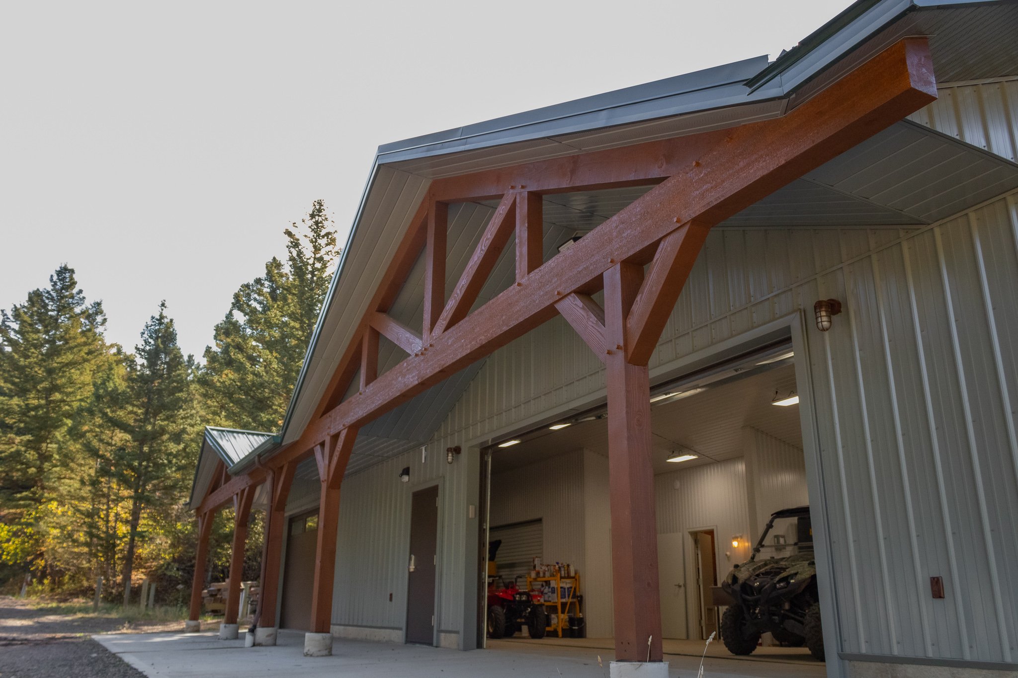 garage door open view looking up towards timber work 2 .jpg