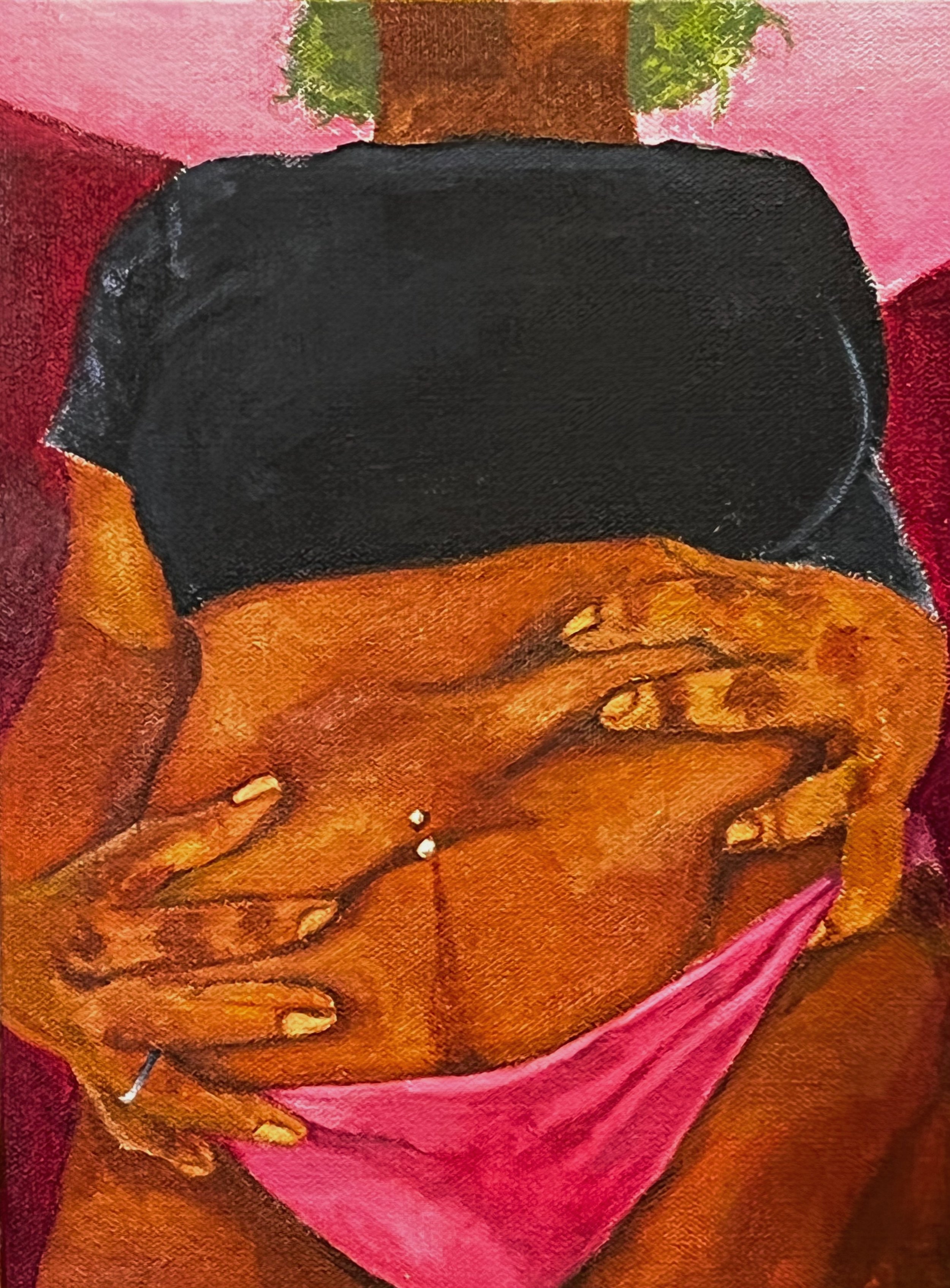 Skintight (2022) | Acrylic on pre-stretched canvas