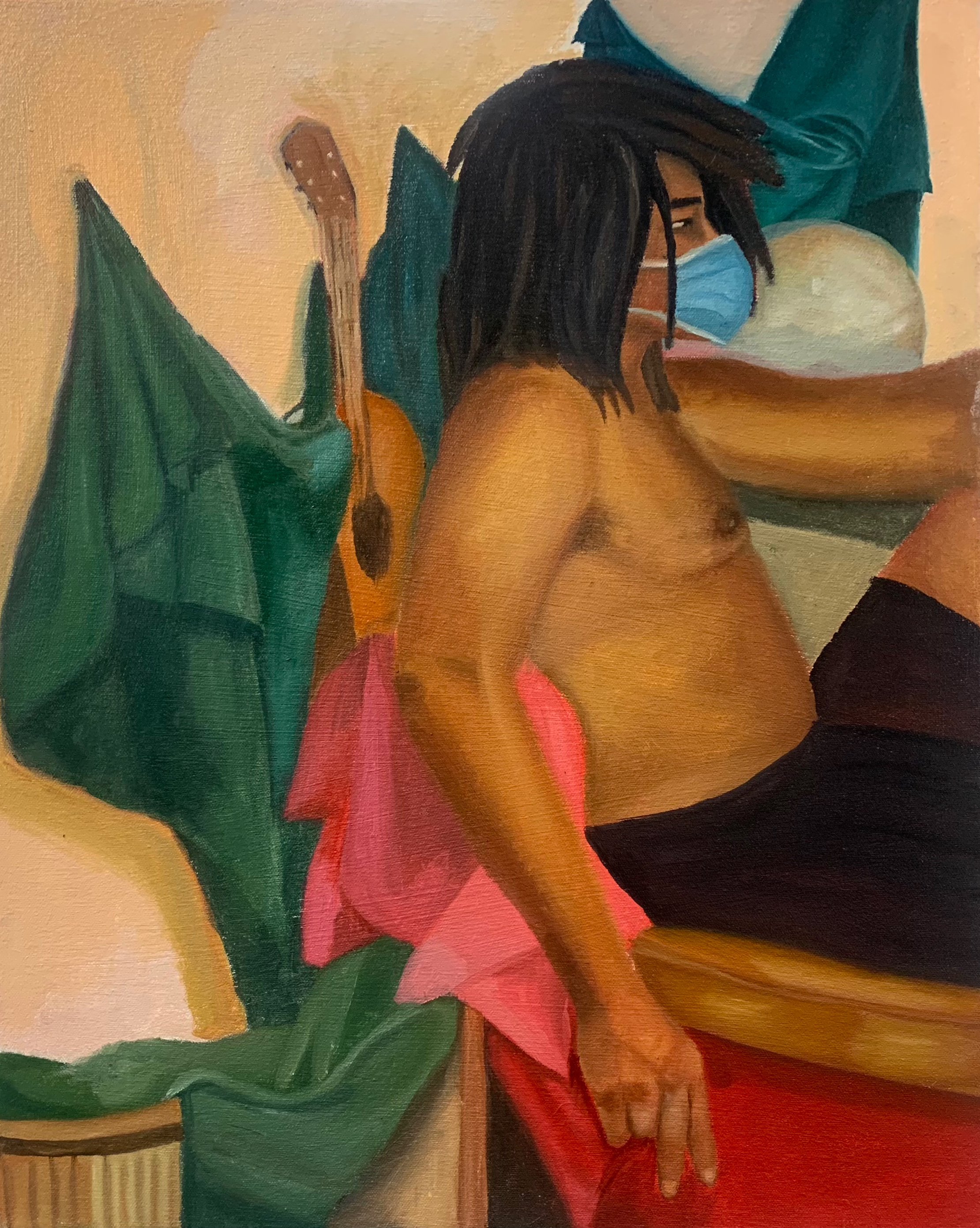 Timone (2021) | Oil on stretched canvas