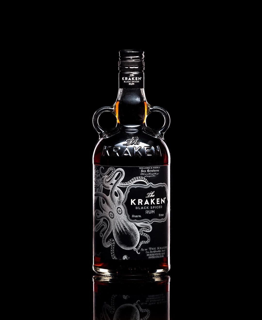 ◾️Release The Kraken◾️ #ProductPhotography tribute to @KrakenRum and its gorgeous bottle design.
