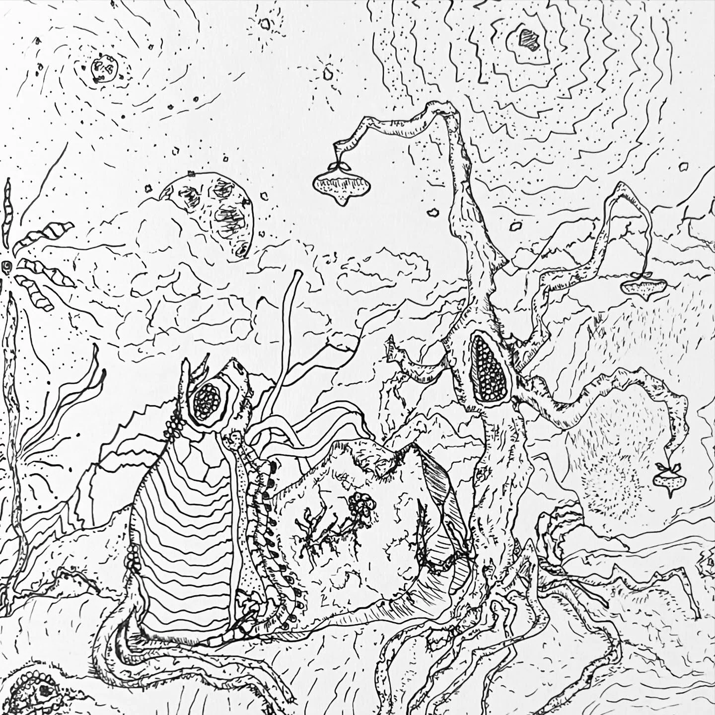 Micron on paper.
Some of my earlier experiments! 😋