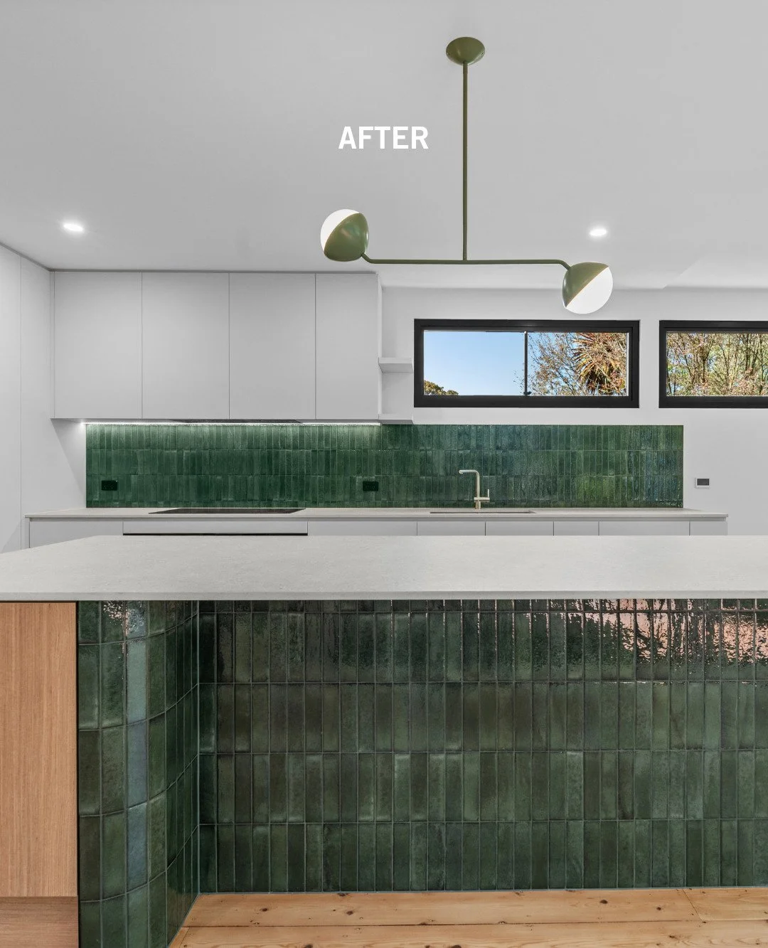 Same space, completely different feel.

A full kitchen rework that opened up sightlines, added proper storage, and gave this home the heart it was missing.
