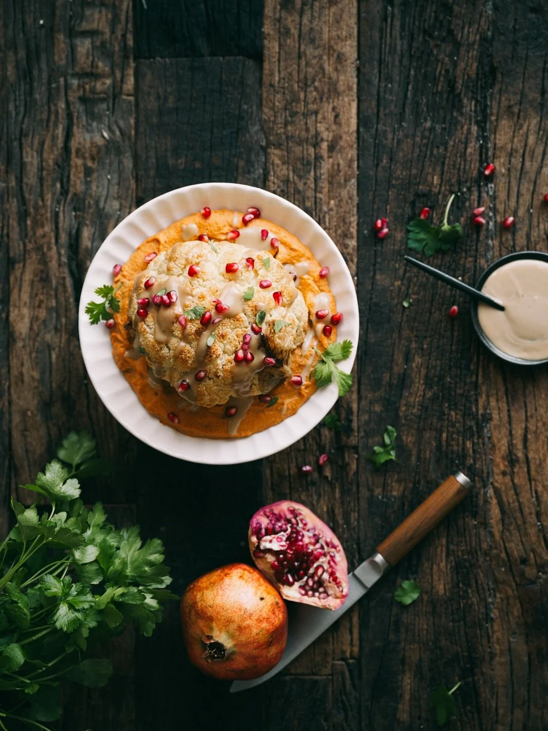 kale away kokonainen paahdettu kukkakaali