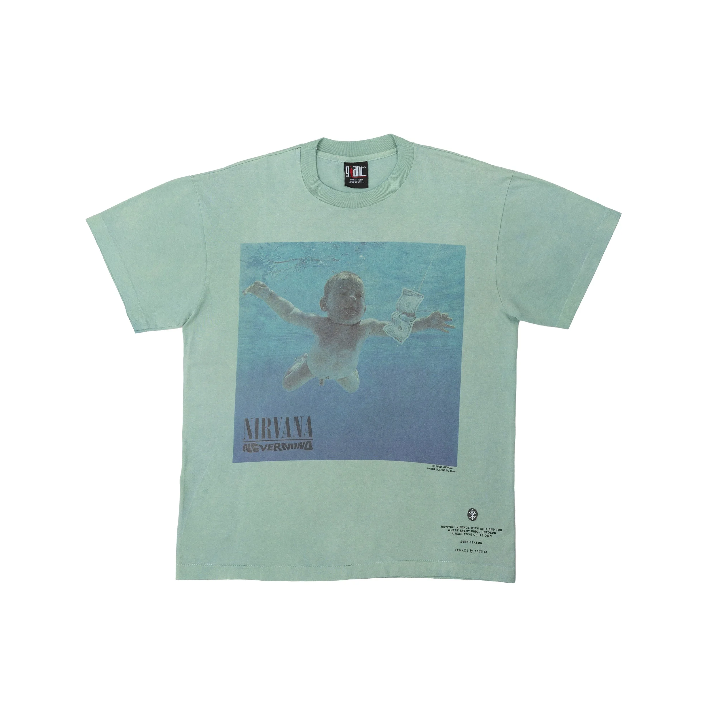 Remake Vintage T-Shirt (Nirvana) - Size Large