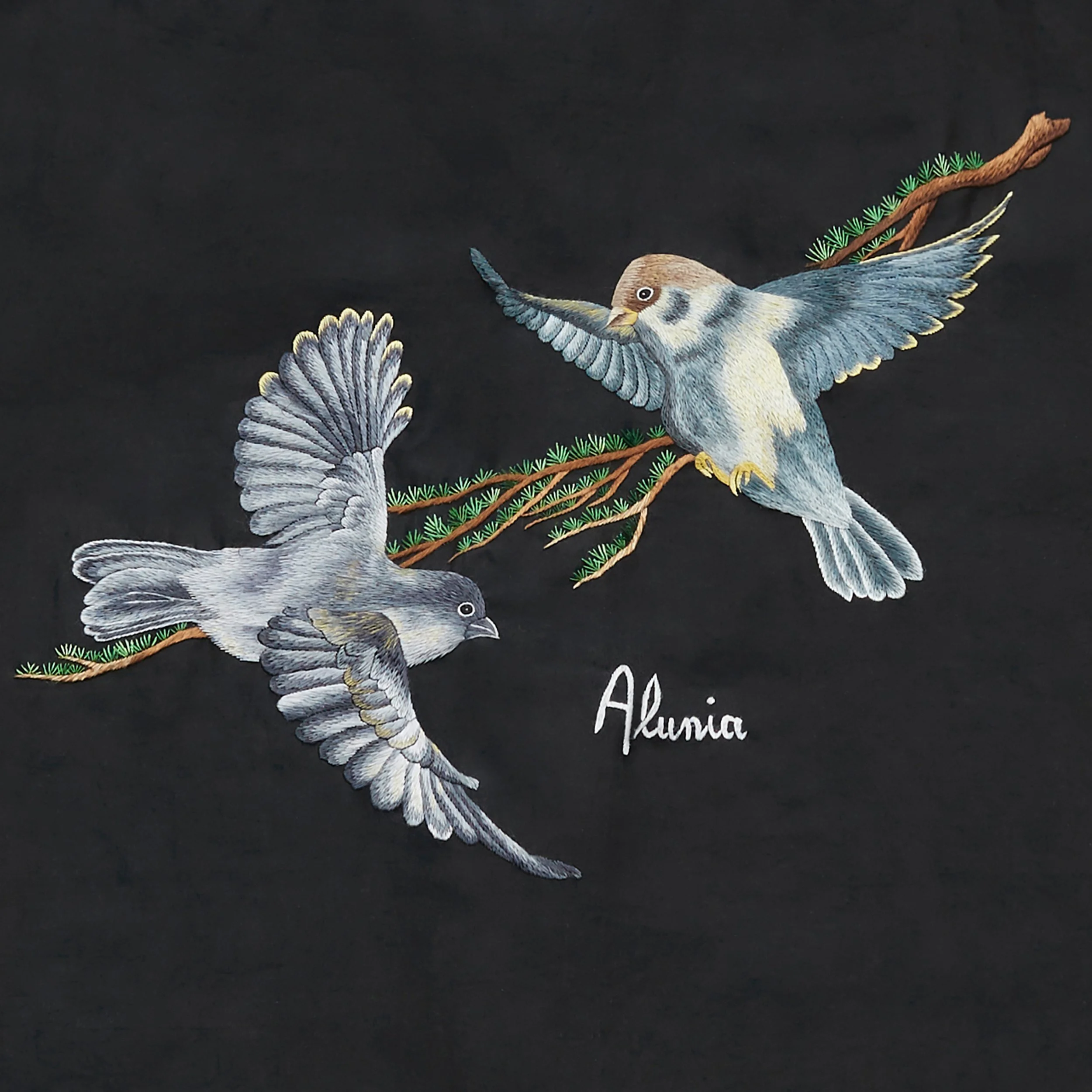 Awakening - Hand Embroidery bird close up.jpg
