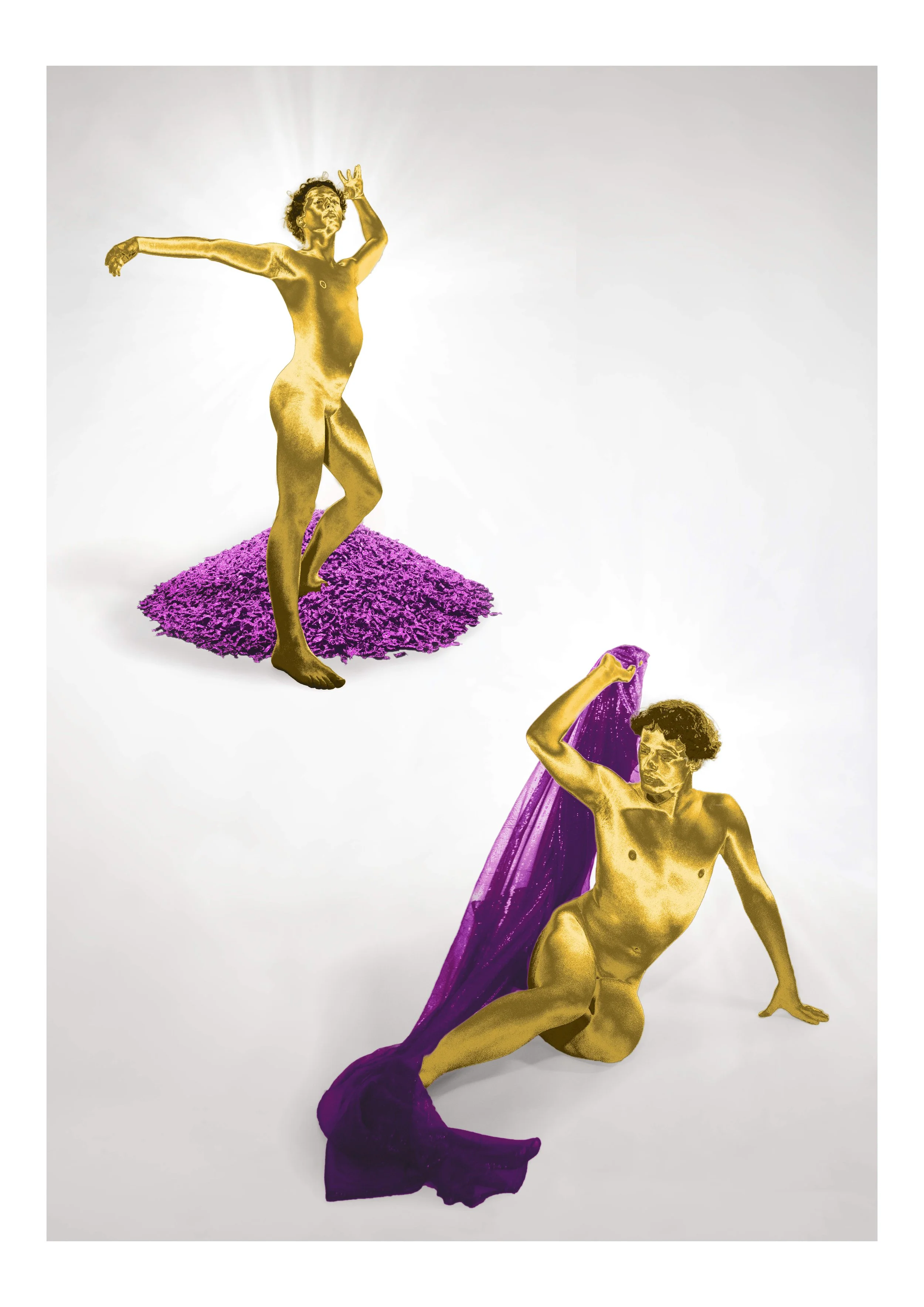 Confection #4, 
2022, 
Duratrans film on LED lightbox, 
118.9 x 84.1 cm
