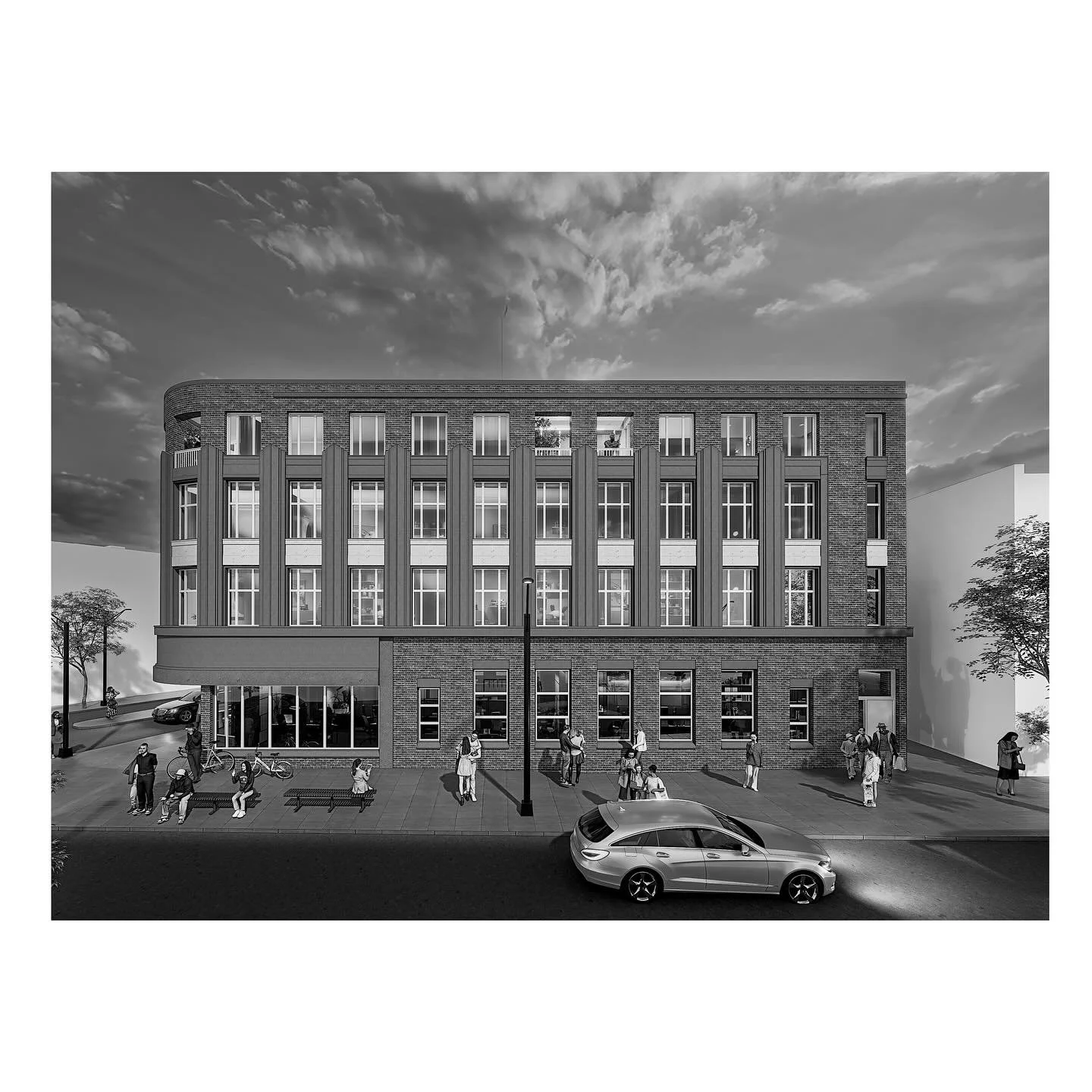 The redevelopment of the former Snooker Hall in Hornchurch delivers a sensitive and profitable transformation of a prominent building in the London Borough of Havering. The project, designed by Stephen Alderdice Studio, introduces new residential acc