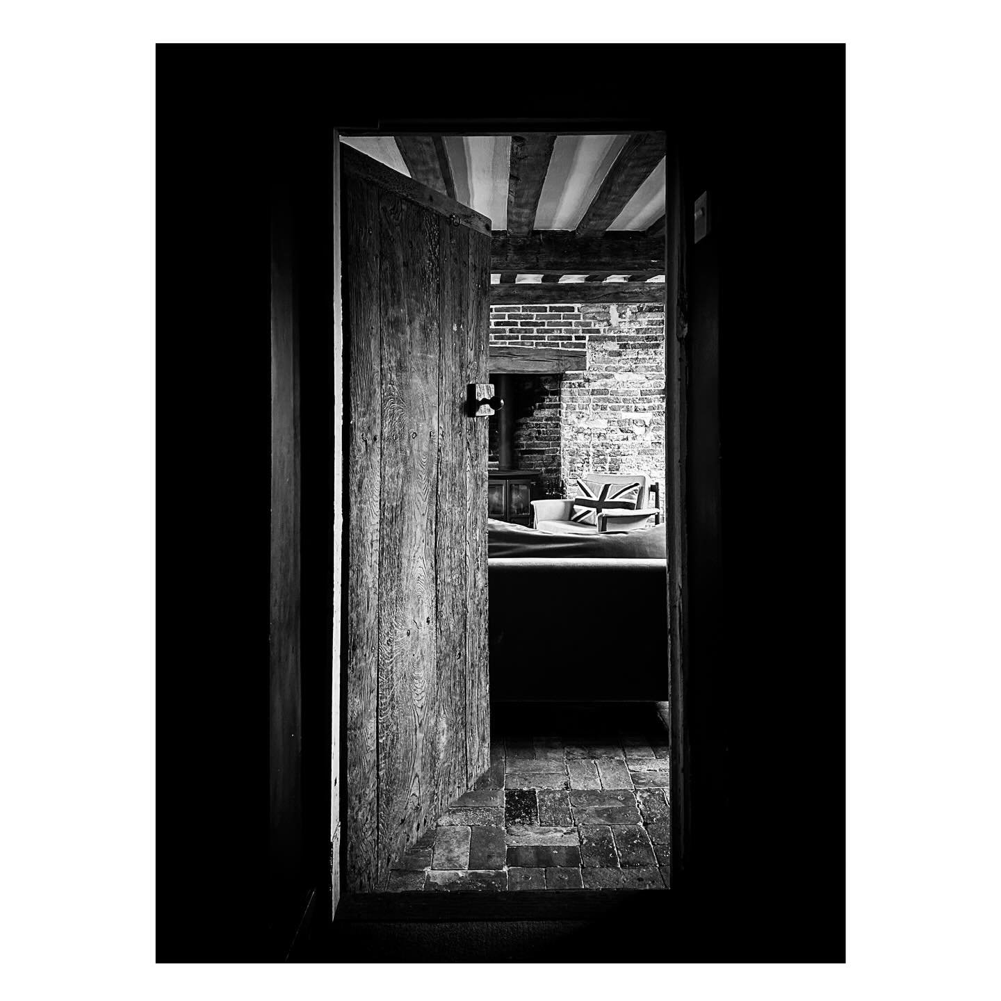 The interior of this Grade II listed house in Norfolk is tactile.  The oak doors and beams, the clay tile floor, the facing brick in the inglenook fireplace.  Each have a texture, a warmth and a craft behind it.  These have survived and weathered ove