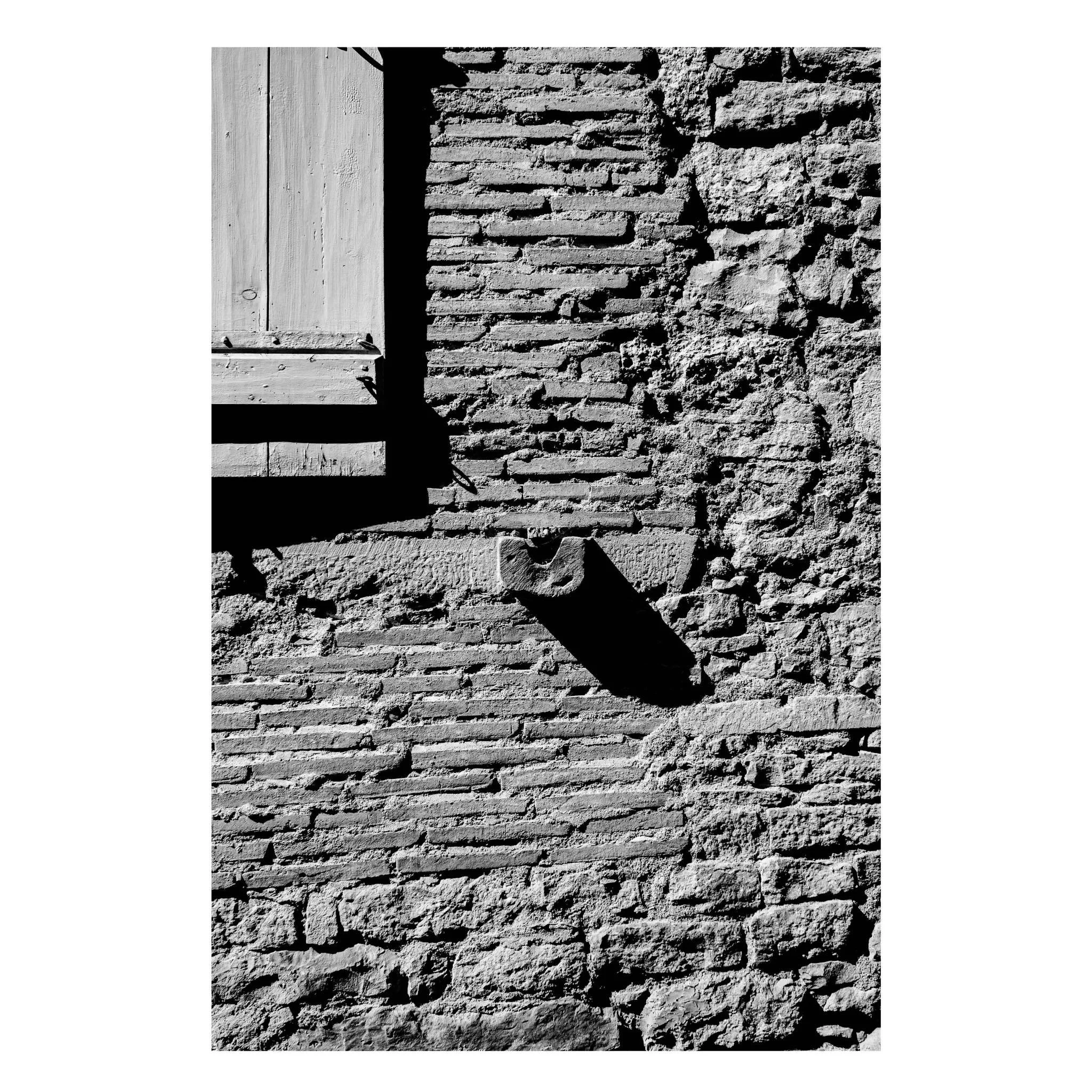 2026.  External Wall Detail.  Saint-Gengoux-Le-National, Bourgogne.