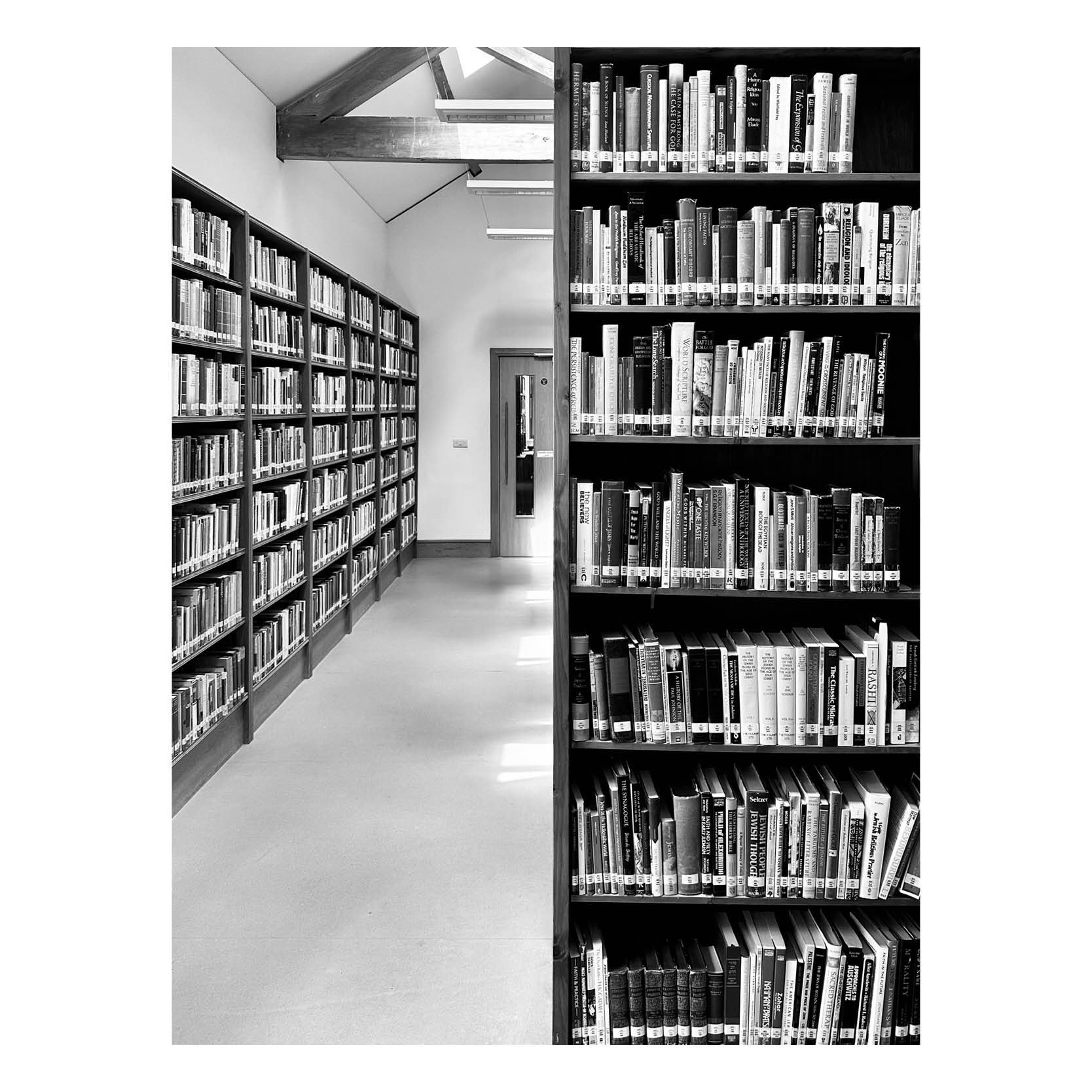 2026.  Library, Mucknell Abbey.