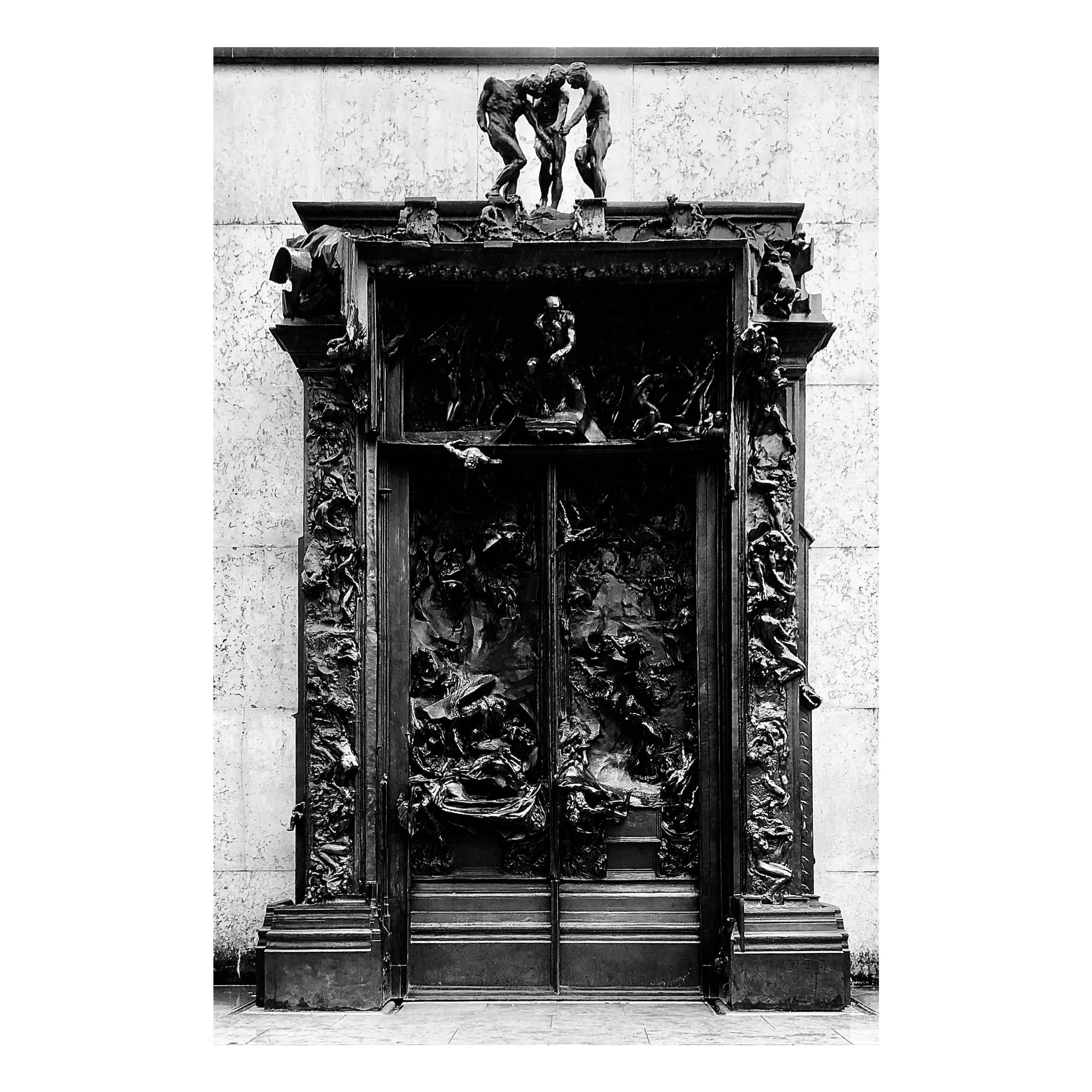 2022.  La Porte de l&rsquo;Enfer, Mus&eacute;e Rodin, Paris