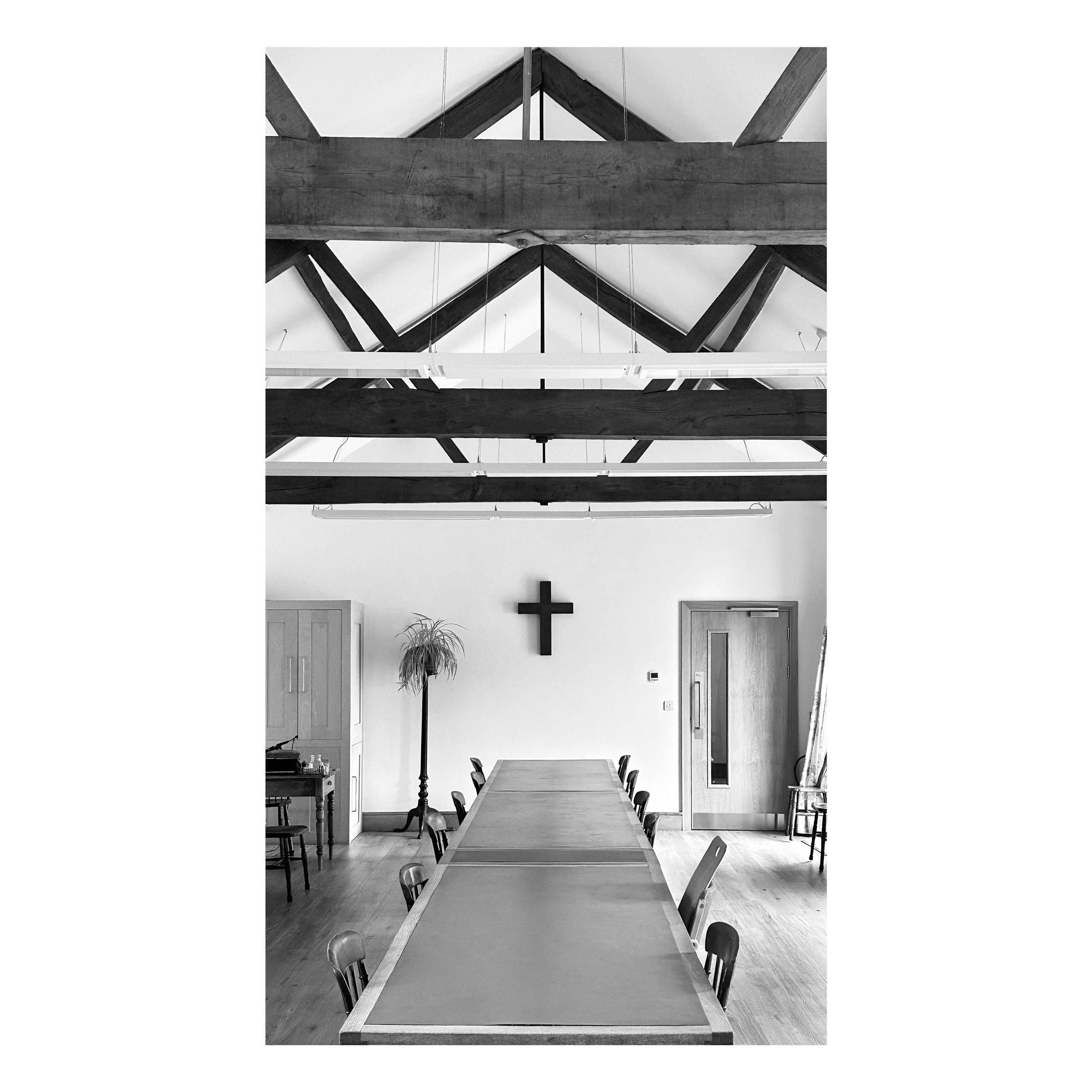 2026. Refectory, Mucknell Abbey.