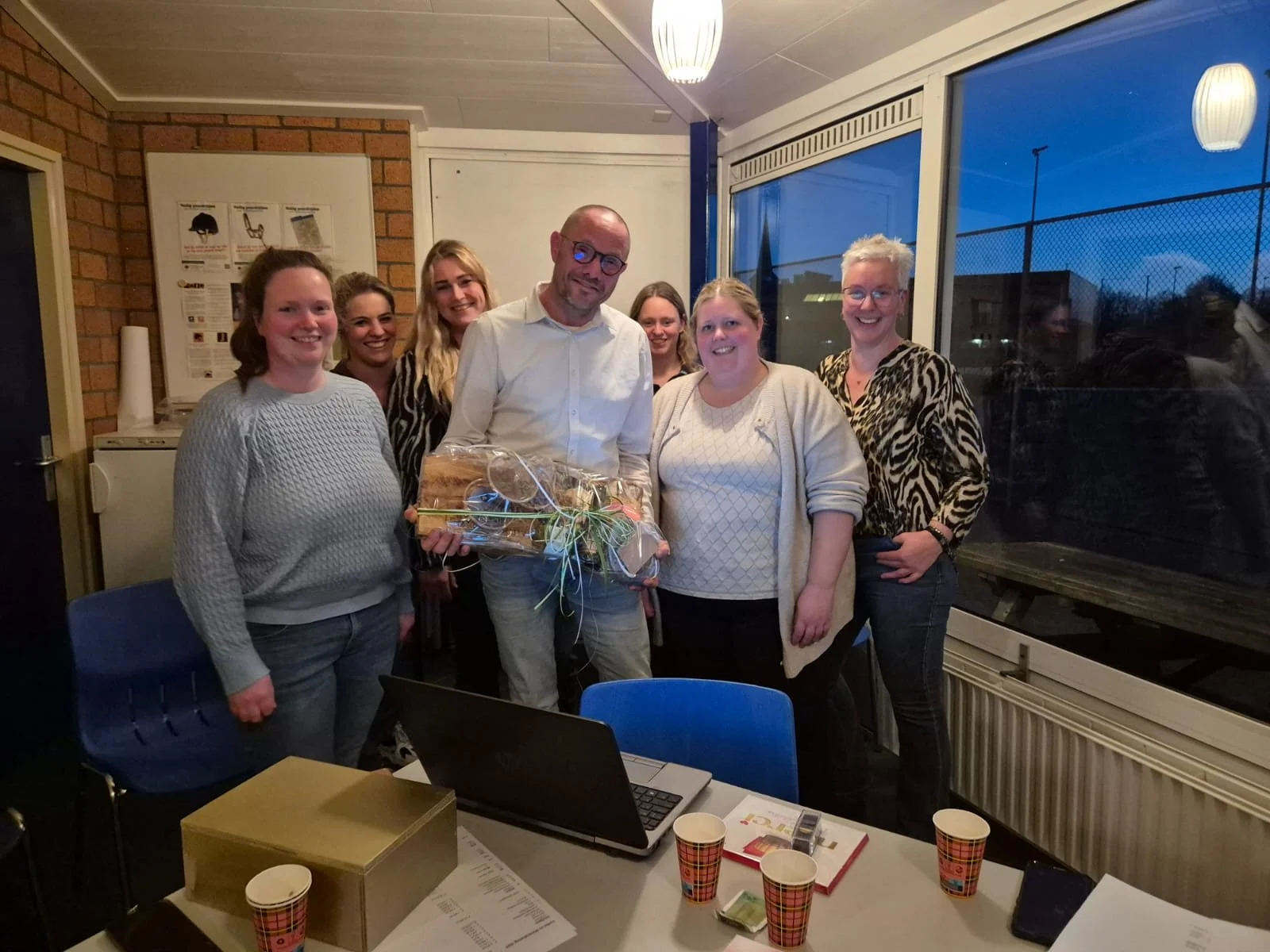 Afscheid voorzitter Robin Brefeld