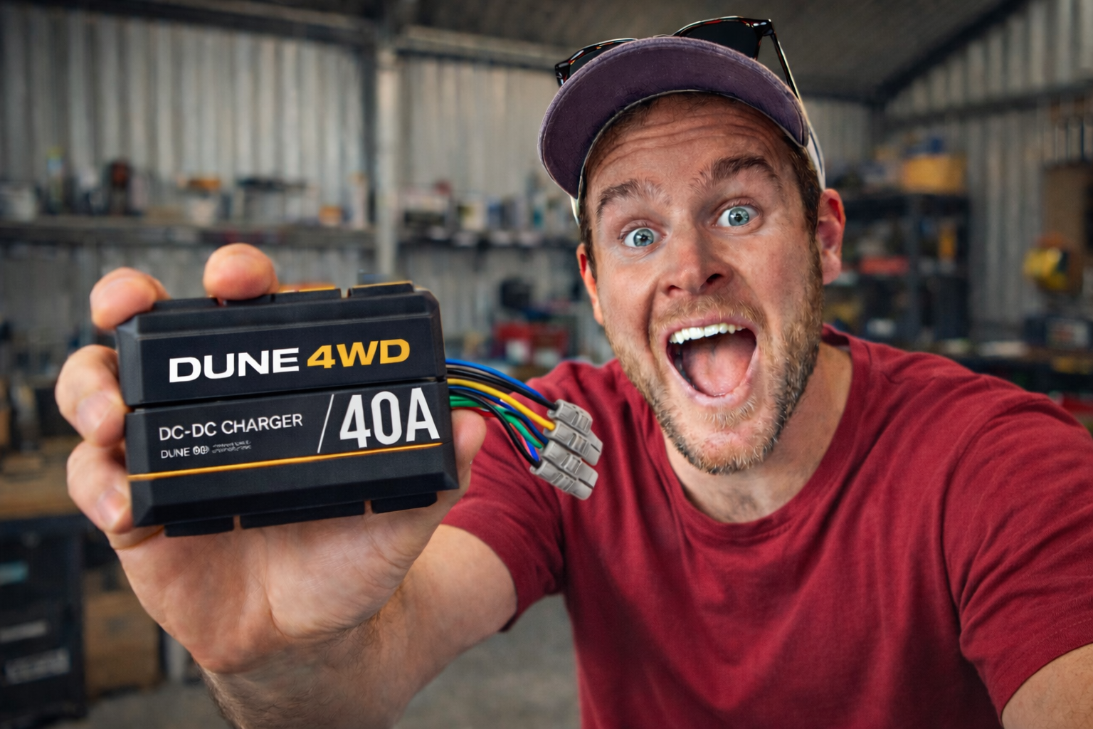 Building a Simple 12 Volt Canopy Setup for 4WD Camping: DC DC Charger EXPLAINED