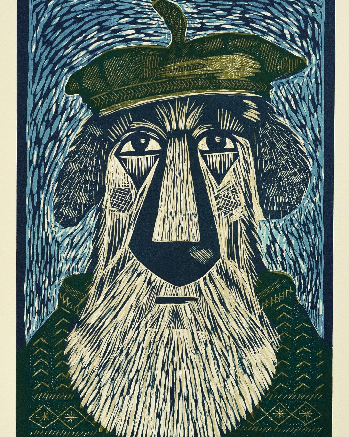 Catch Polperro Dog at the Ulster Museum!
Really pleased to be showing at my favourite Museum and Gallery here in Belfast.

The 141st RUA annual exhibition at the Ulster Museum, Belfast. 
14 October 2022 until 3 January 2023

#woodcutprinting #germane