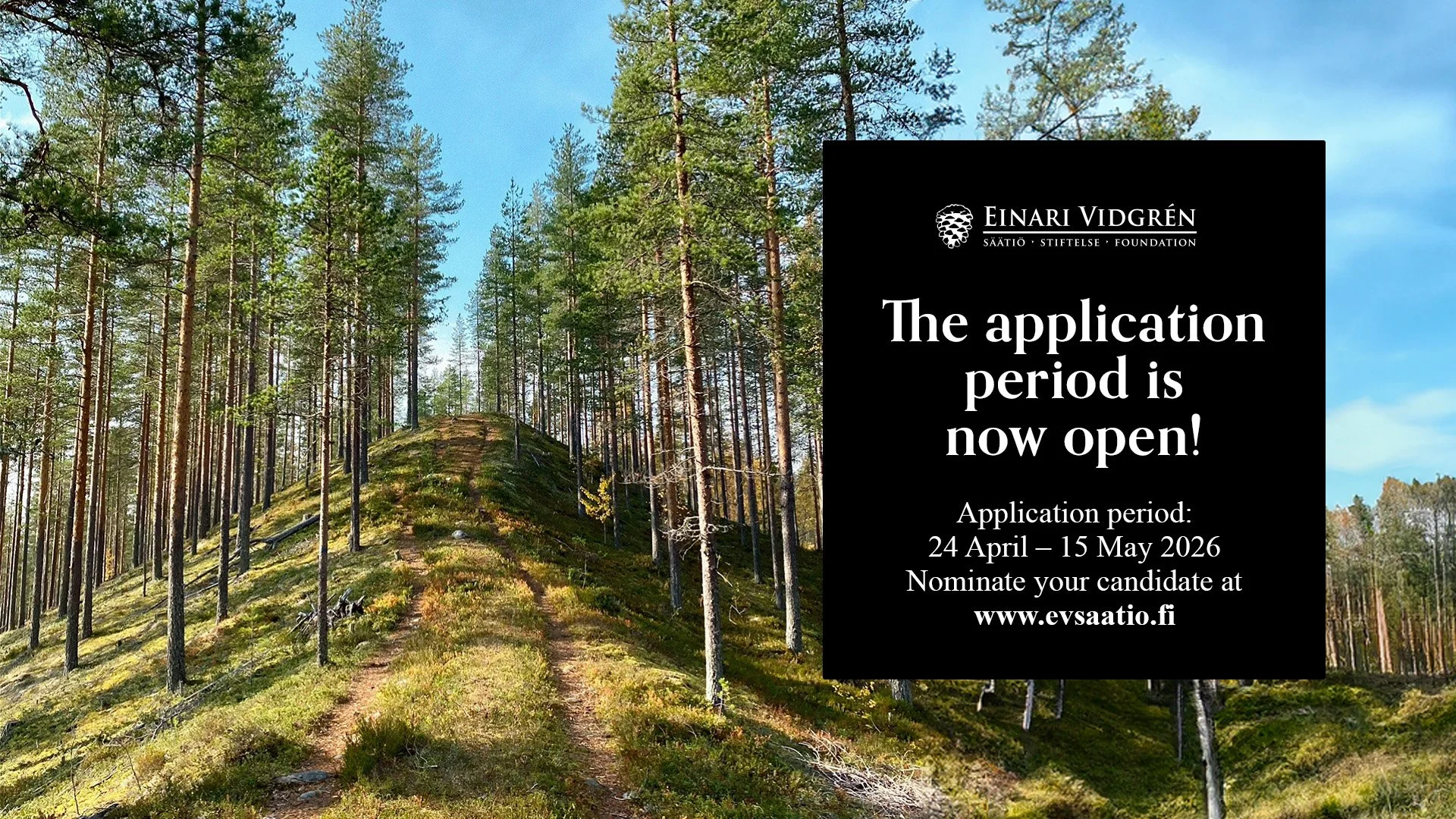 Einari Vidgén Foundation Awards Forestry Professionals