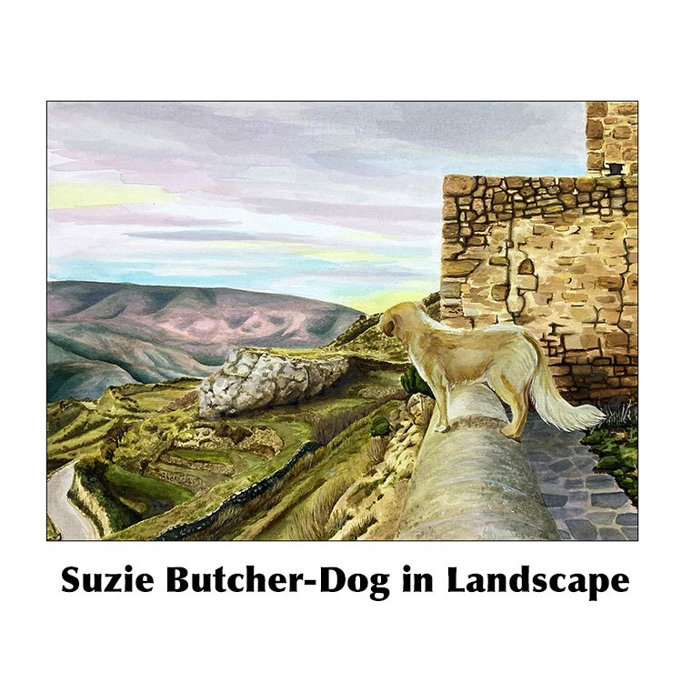 Suzie Butcher-Dog in Landscape.jpg