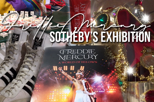Freddie Mercury: Sotheby’s Exhibition