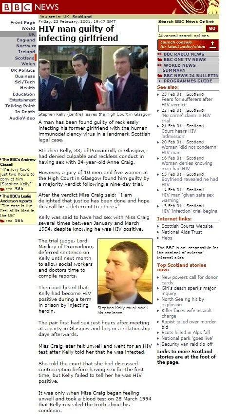 BBC News 23 Feb 2001